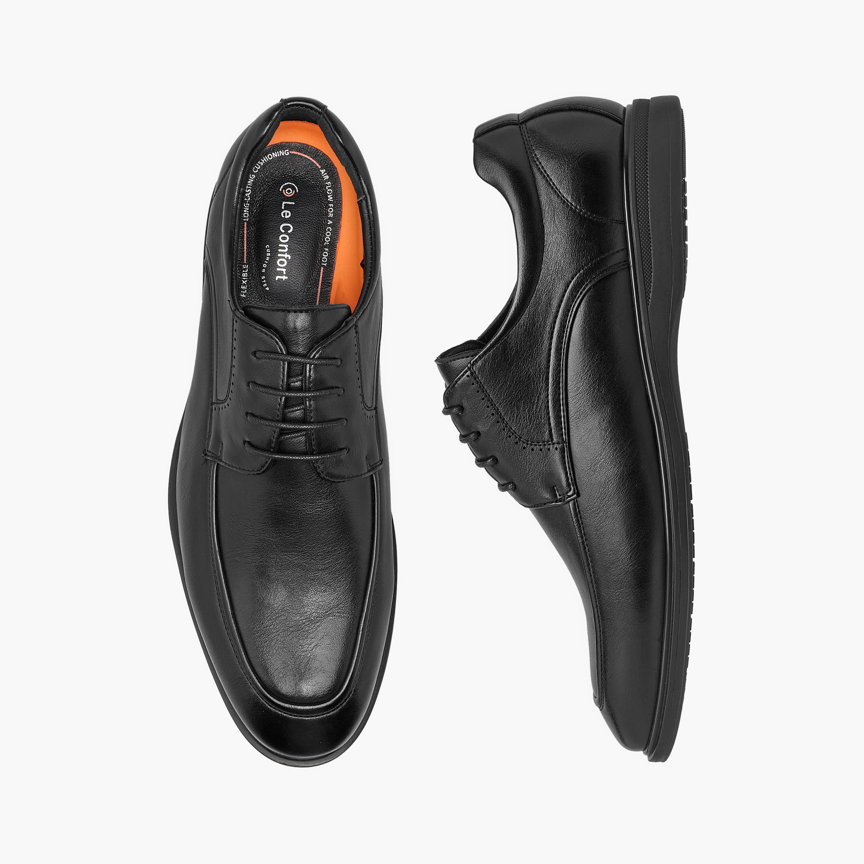 Le Confort Men Lace-Up Derby Shoes-men-shoes-formalshoes-image-1