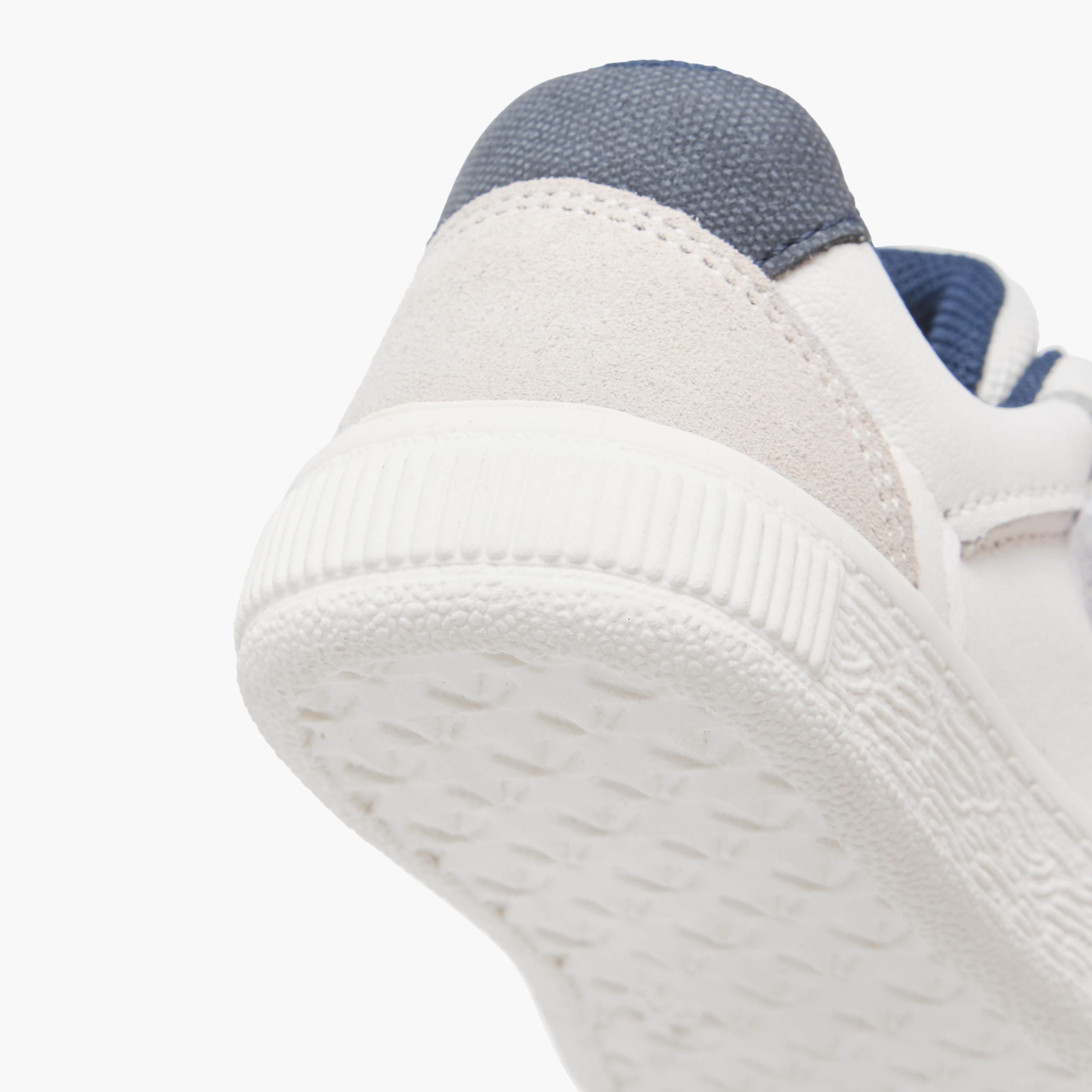 Barefeet Panelled Sneakers with Hook and Loop Closure-boys-shoes-sneakers-image-5