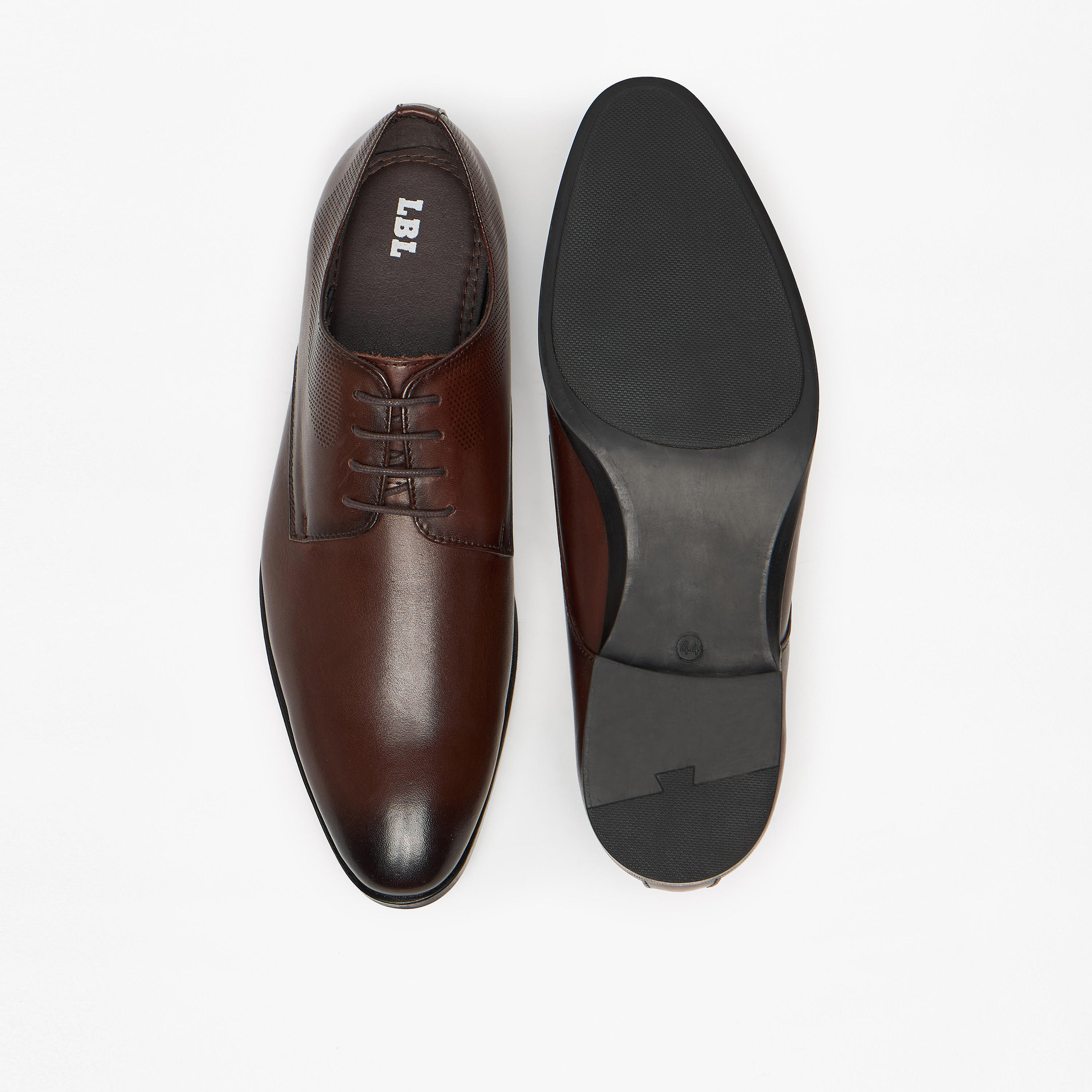 Solid Derby Shoes with Lace-Up Closure-men-shoes-formalshoes-image-4