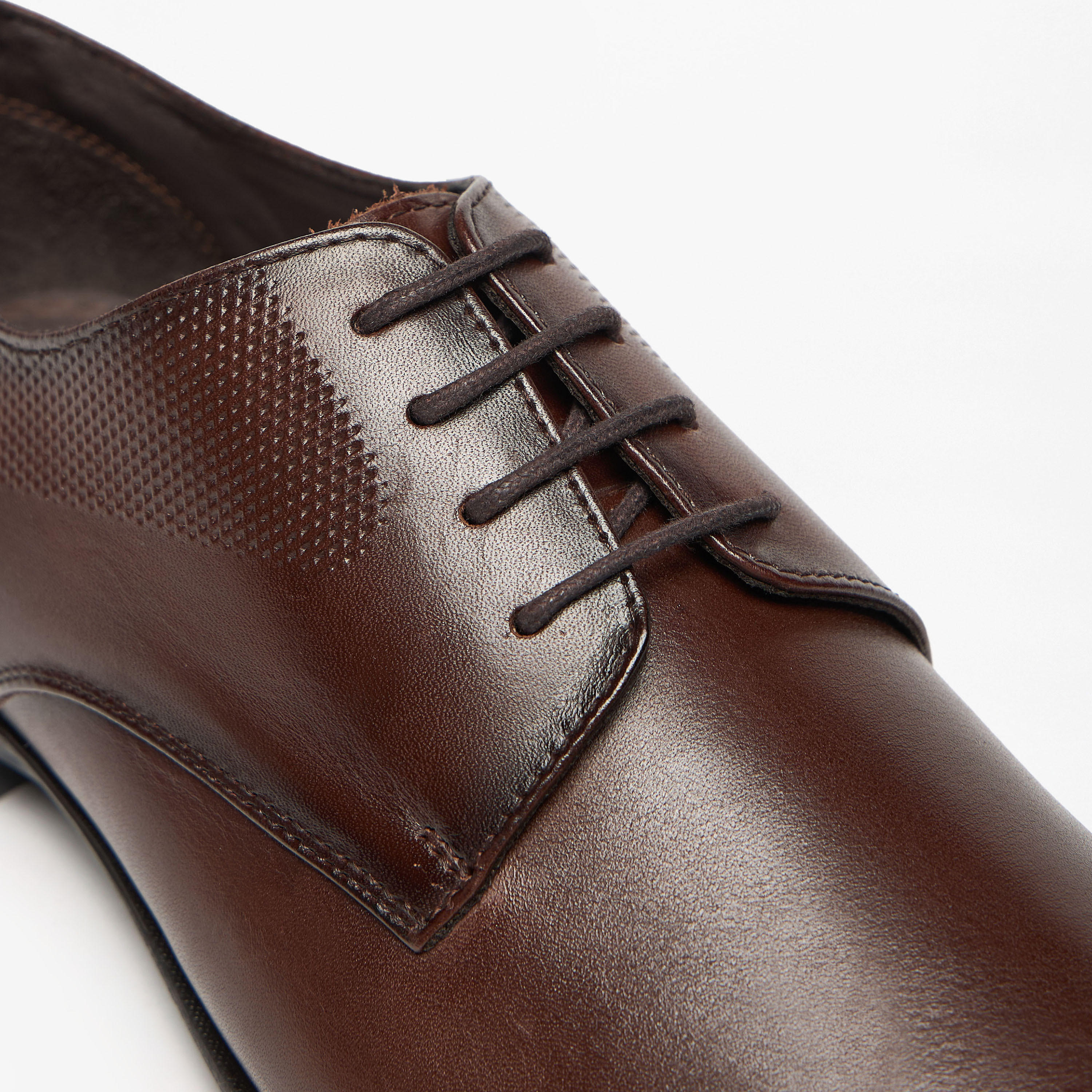 Solid Derby Shoes with Lace-Up Closure-men-shoes-formalshoes-image-5
