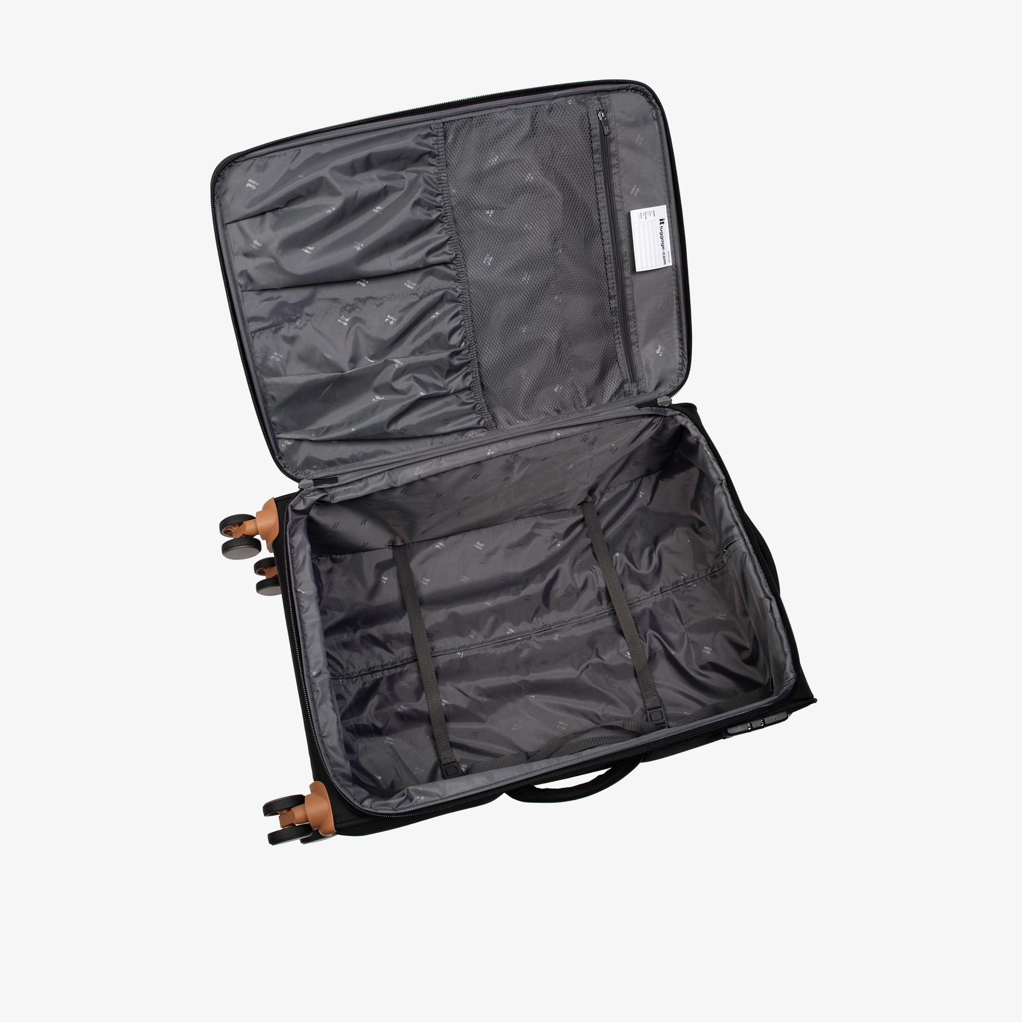 IT Panelled Softcase Trolley Bag with Retractable Handle-travel-luggagesandbags-luggage-image-4