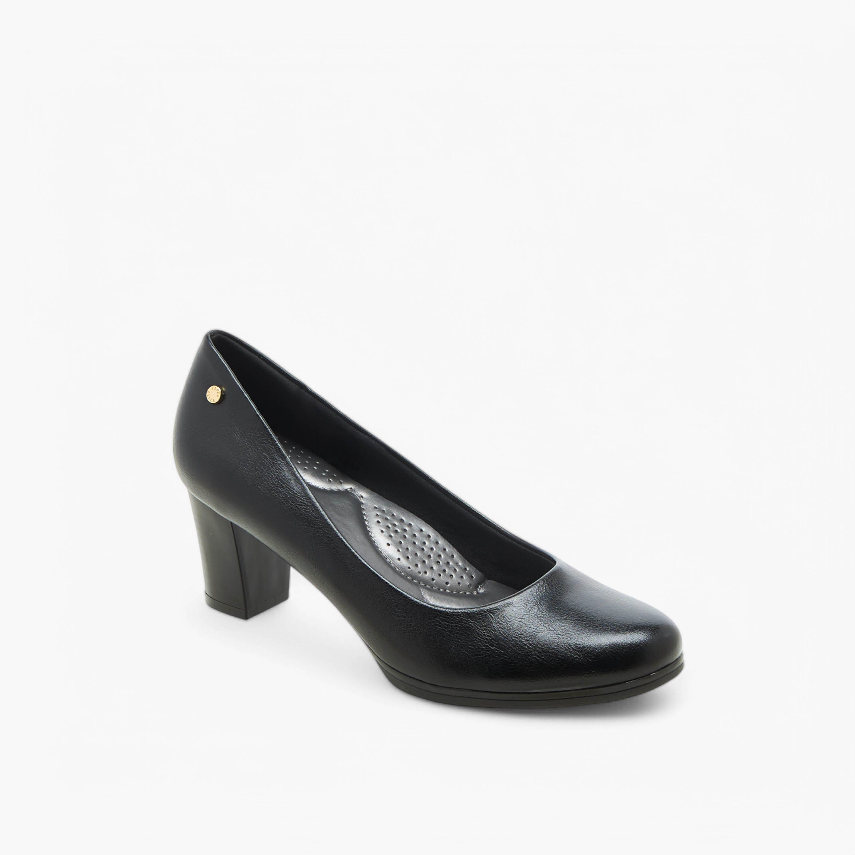 Flora Bella Textured Slip-On Comfort Shoes with Block Heels-women-shoes-ballerinas-image-2