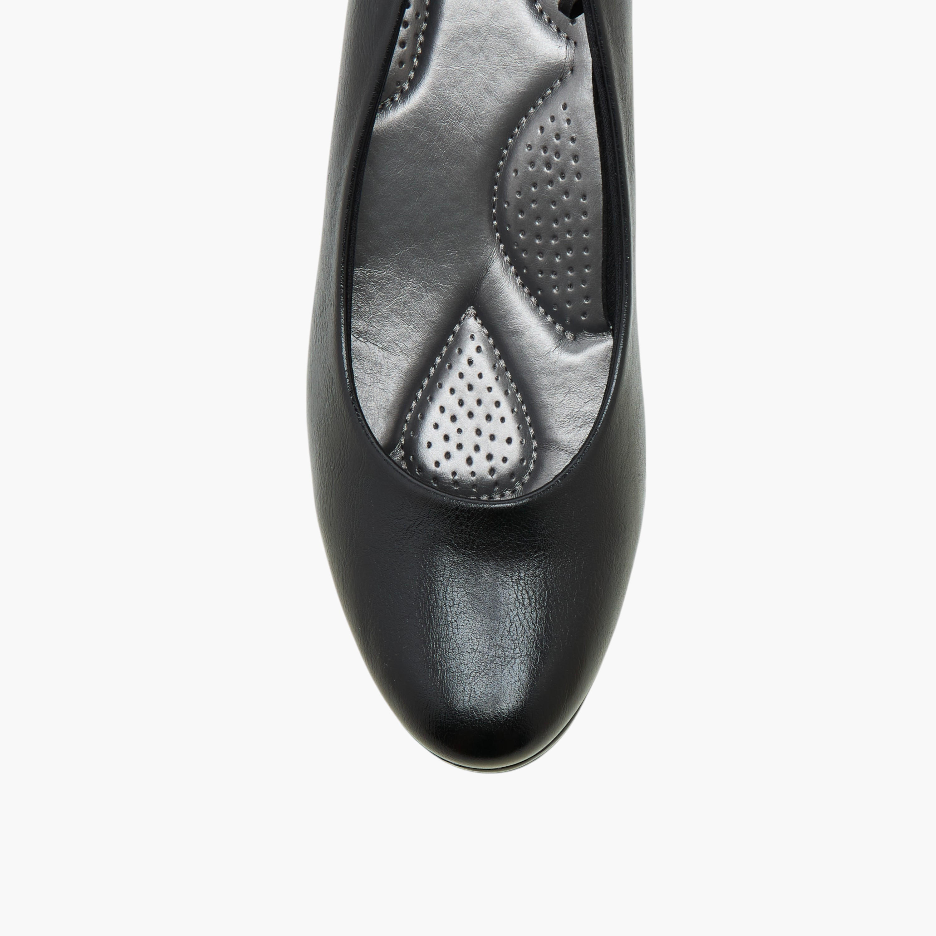 Flora Bella Textured Slip-On Comfort Shoes with Block Heels-women-shoes-ballerinas-image-4