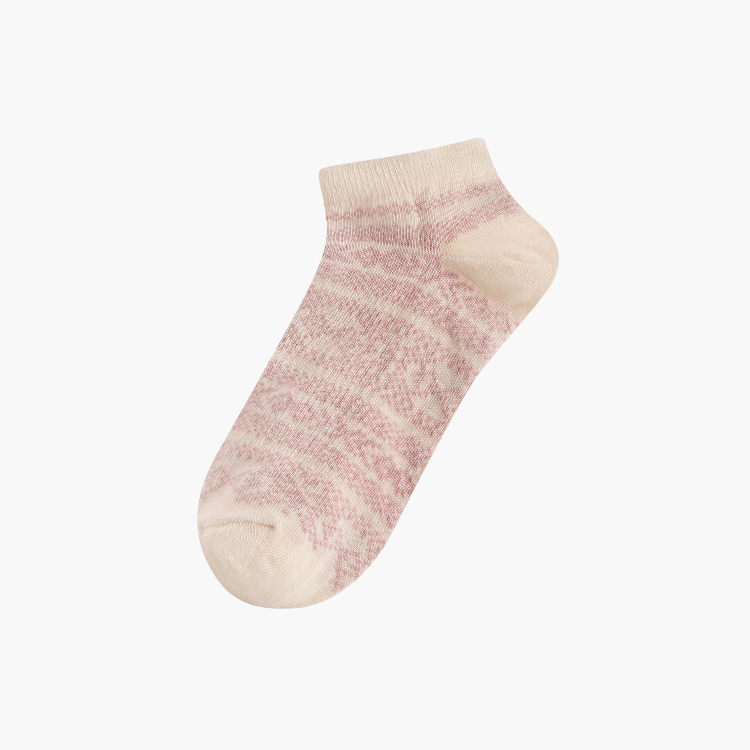 Celeste Assorted Non Terry Ankle Length Socks - Set of 5-women-socksandstockings-image-2