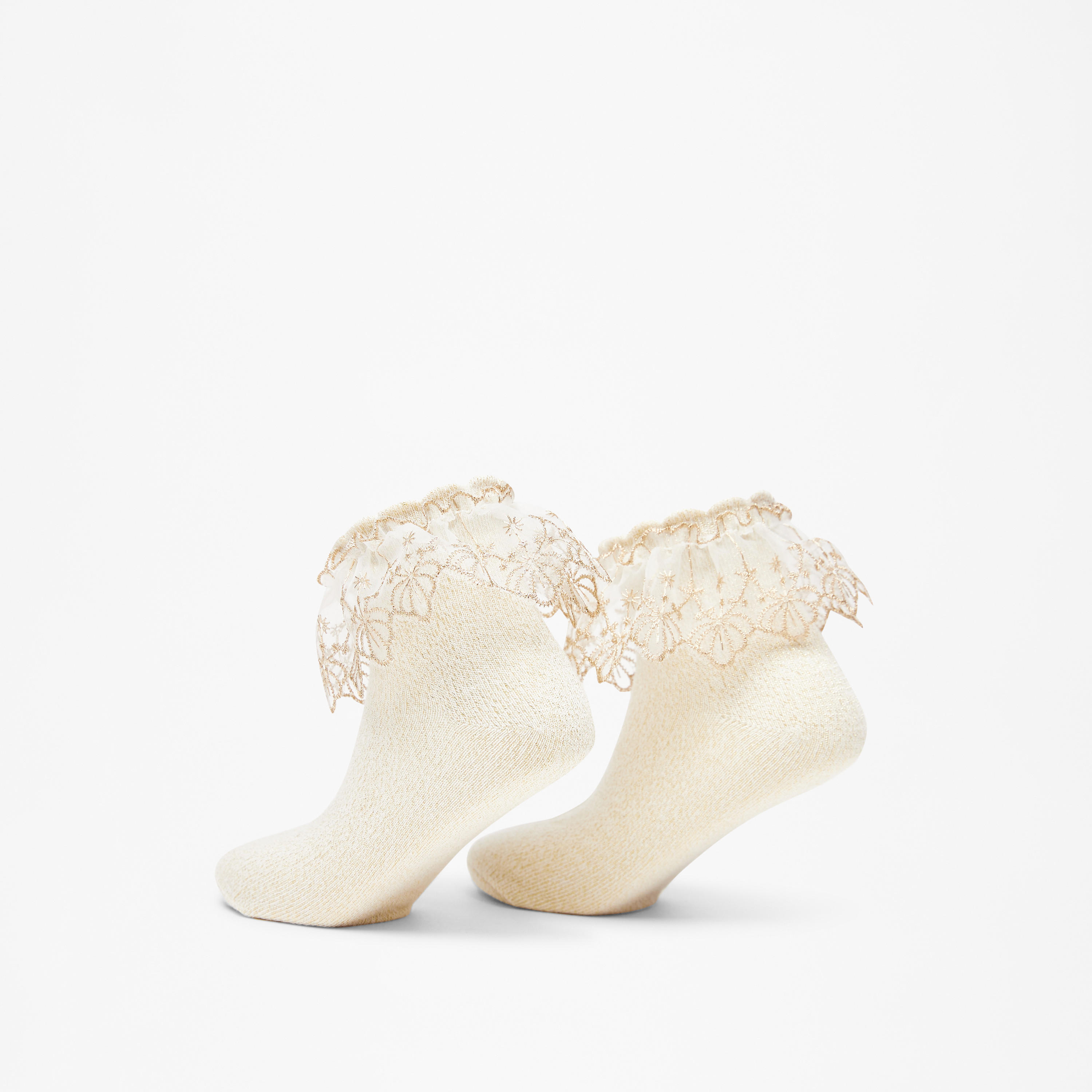 Flora Bella Frill Detail Socks-girls-accessories-socks-image-2