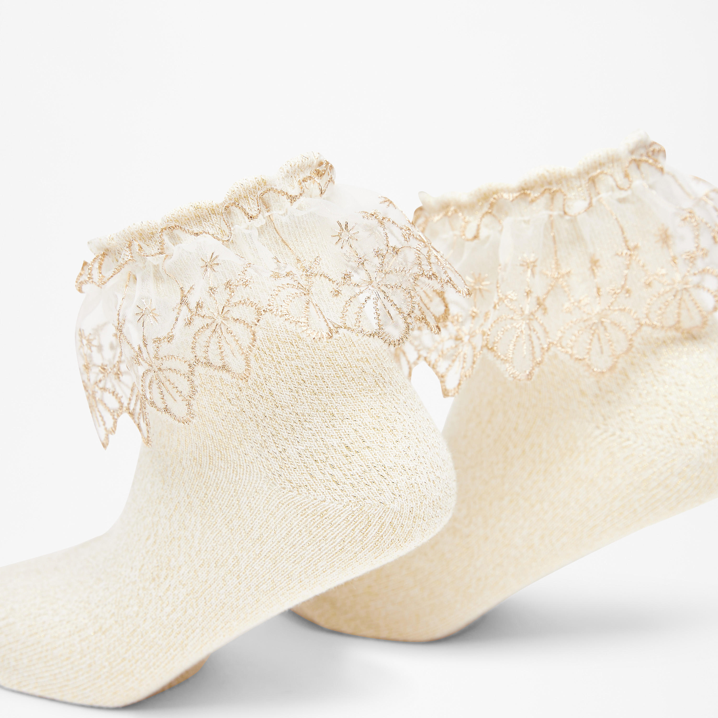 Flora Bella Frill Detail Socks-girls-accessories-socks-image-3