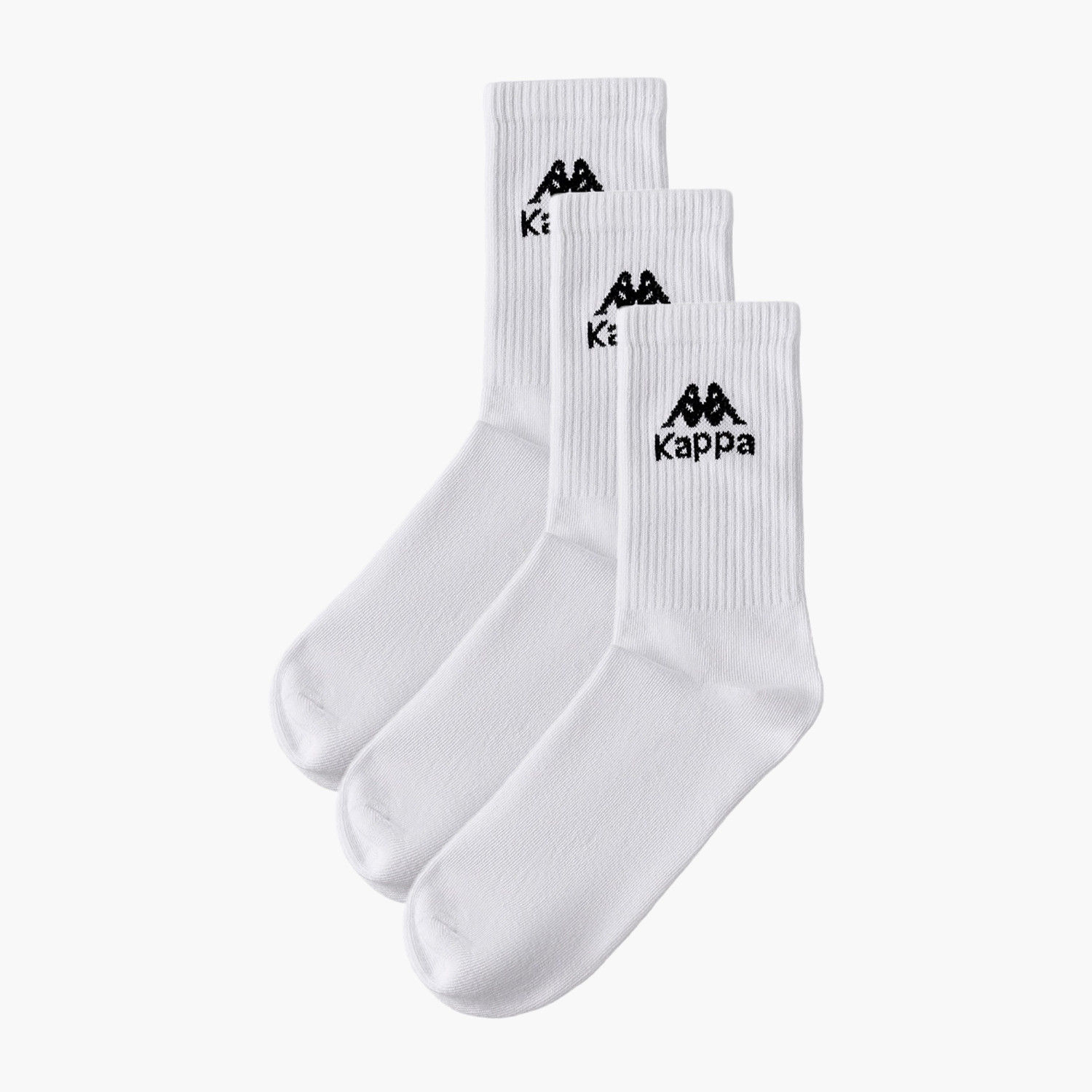 طقم جوارب قطنية بياقة مستديرة من كابا - 3 أزواج-women-socksandstockings-image-6