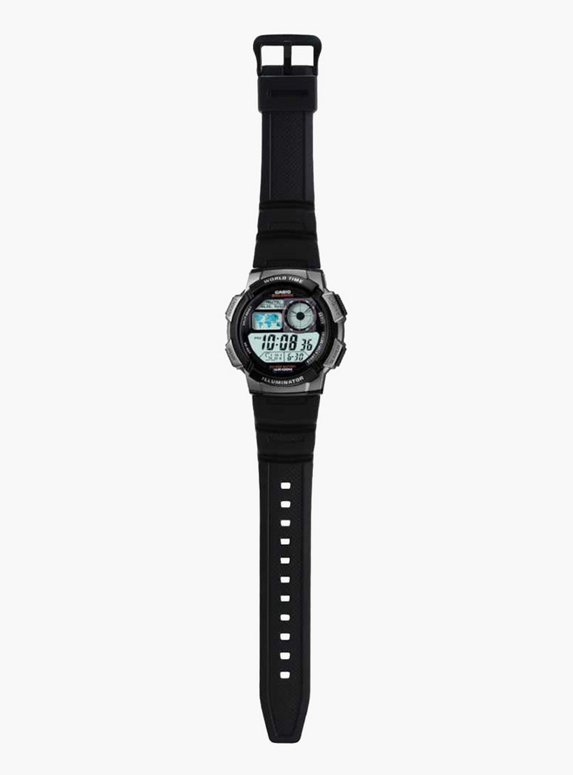 Casio Men's Black Digital Resin Strap Watch AE - 1000W-1BVDF | 44 MM-men-watchesandjewellery-watches-image-5