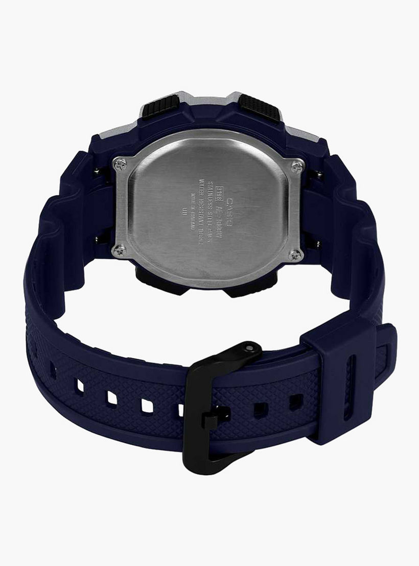 ساعة يد رقمية زرقاء بسوار راتنج للرجال من كاسيو- AE-1000W-2AVDF-men-watchesandjewellery-watches-image-4