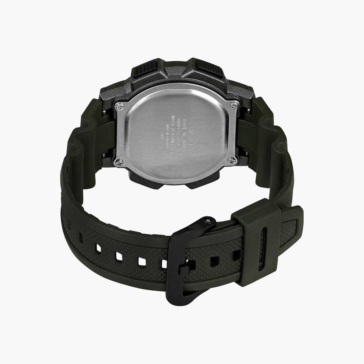 ساعة يد رقمية بسوار راتنج أخضر للرجال من كاسيو- AE-1000W-3AVDF-men-watchesandjewellery-watches-image-4