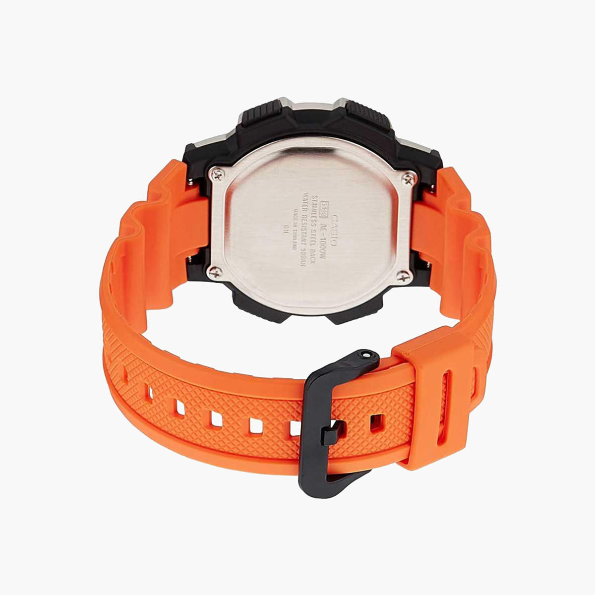 Casio Men's Orange Digital Resin Strap Watch AE-1000W-4BVDF | 44 MM-men-watchesandjewellery-watches-image-5