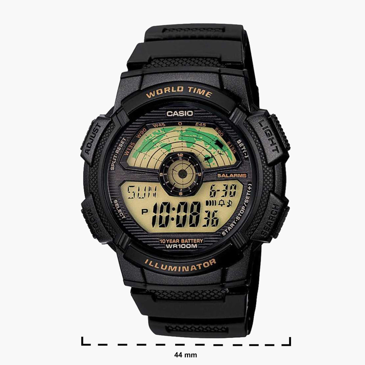 Casio Men's Black Digital Resin Strap Watch AE-1100W-1BVDF-men-watchesandjewellery-watches-image-2