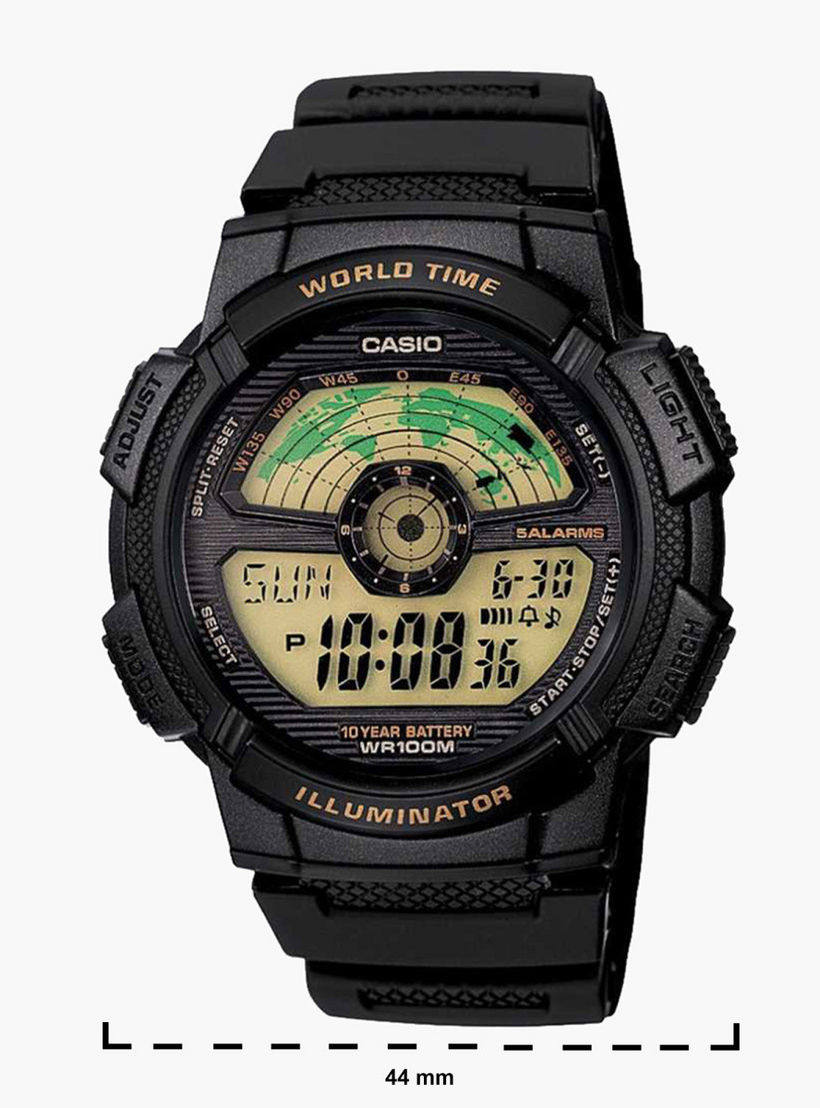 Casio Men's Black Digital Resin Strap Watch AE-1100W-1BVDF-men-watchesandjewellery-watches-image-2