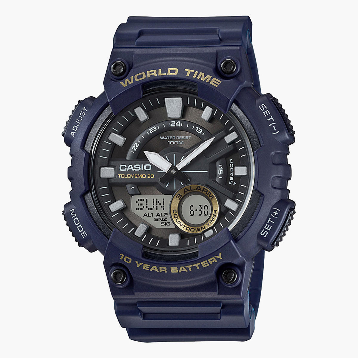 ساعة يد سوداء تناظرية/رقمية زرقاء بسوار من الراتنج للرجال من كاسيو- AEQ-110W-2AVDF-men-watchesandjewellery-watches-image-1
