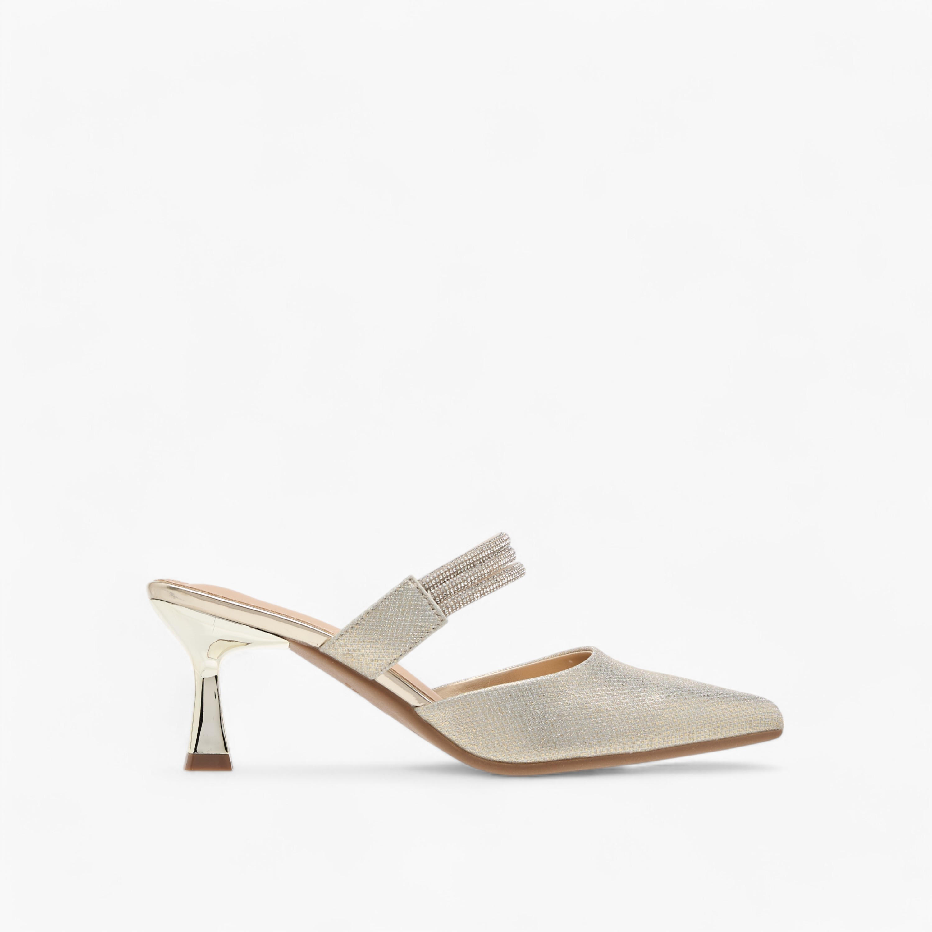 Flora Bella Embellished Pointed Toe Mules with Flared Heels-women-shoes-heels-image-3