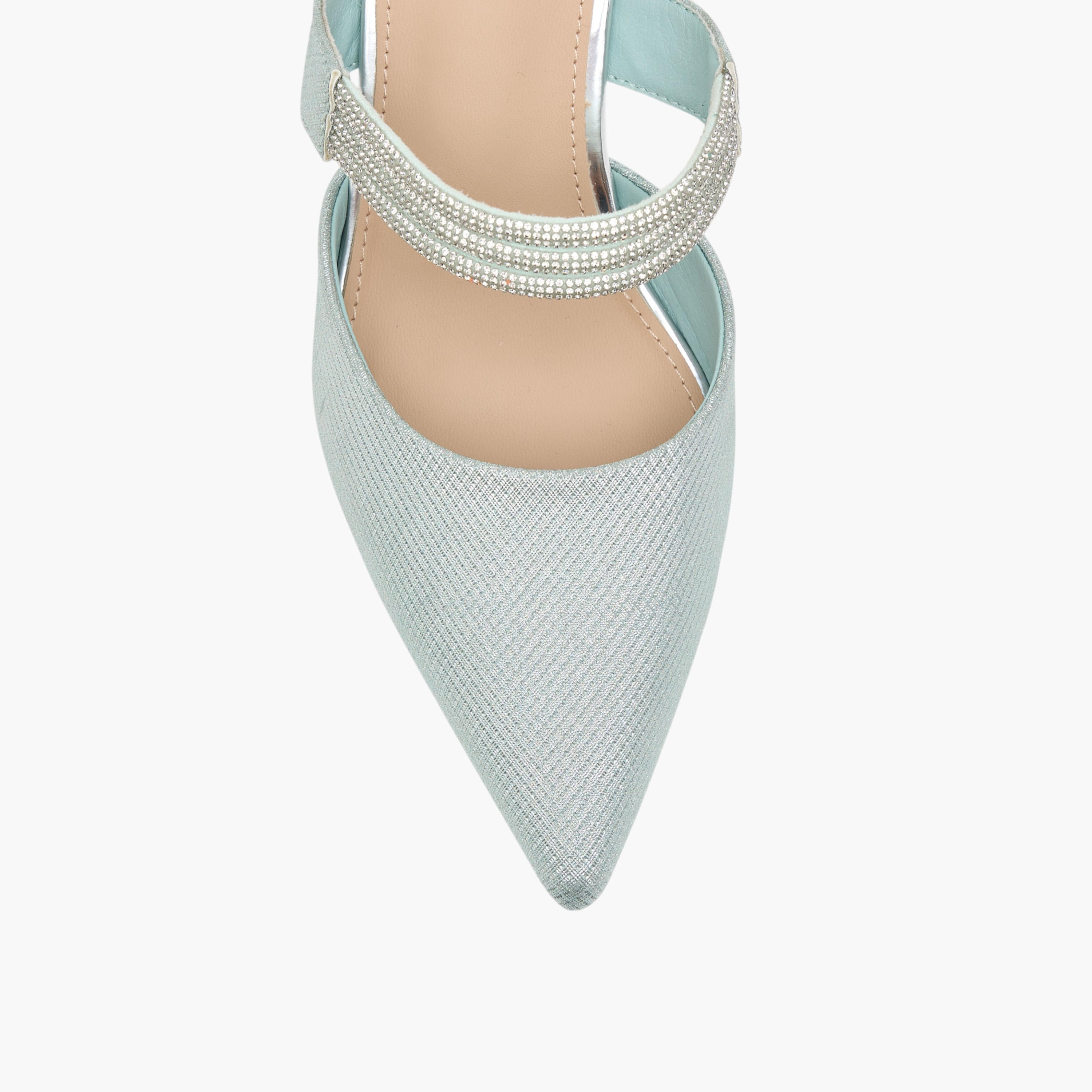 Flora Bella Embellished Pointed Toe Mules with Flared Heels-women-shoes-heels-image-4