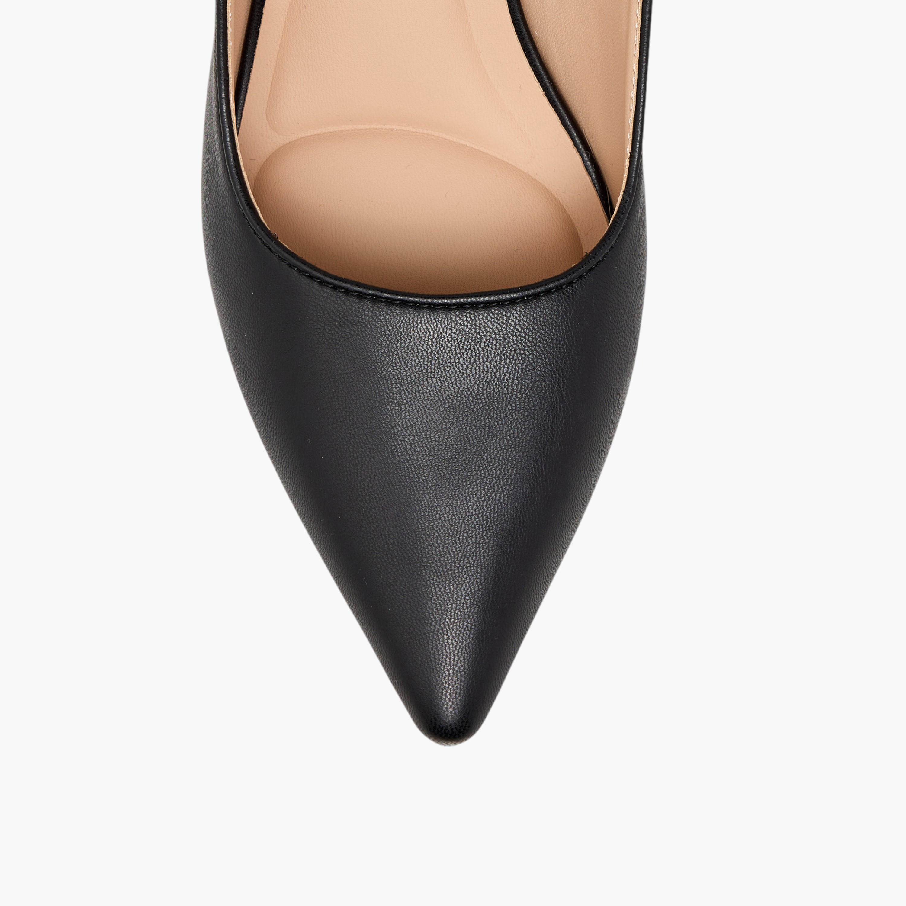 Flora Bella Ruched Detail Slingback Shoes with Stiletto Heels-women-shoes-heels-image-4
