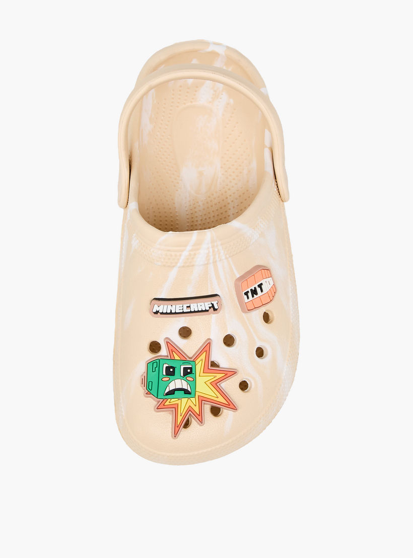 Minecraft Boys Backstrap Clogs-boys-shoes-sandals-image-2
