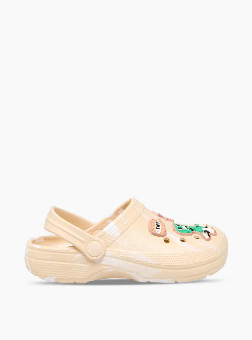Minecraft Boys Backstrap Clogs-boys-shoes-sandals-image-4