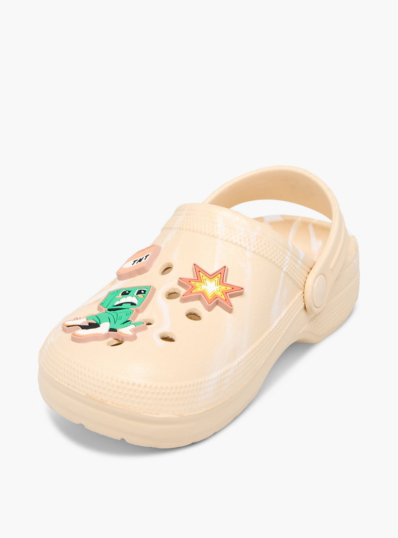 Minecraft Boys Backstrap Clogs-boys-shoes-sandals-image-5