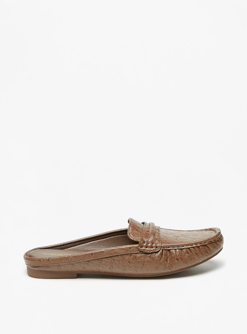 Flora Bella Textured Slip-On Mules-women-shoes-flats-loafers-image-2