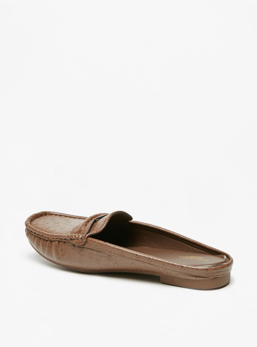Flora Bella Textured Slip-On Mules-women-shoes-flats-loafers-image-3