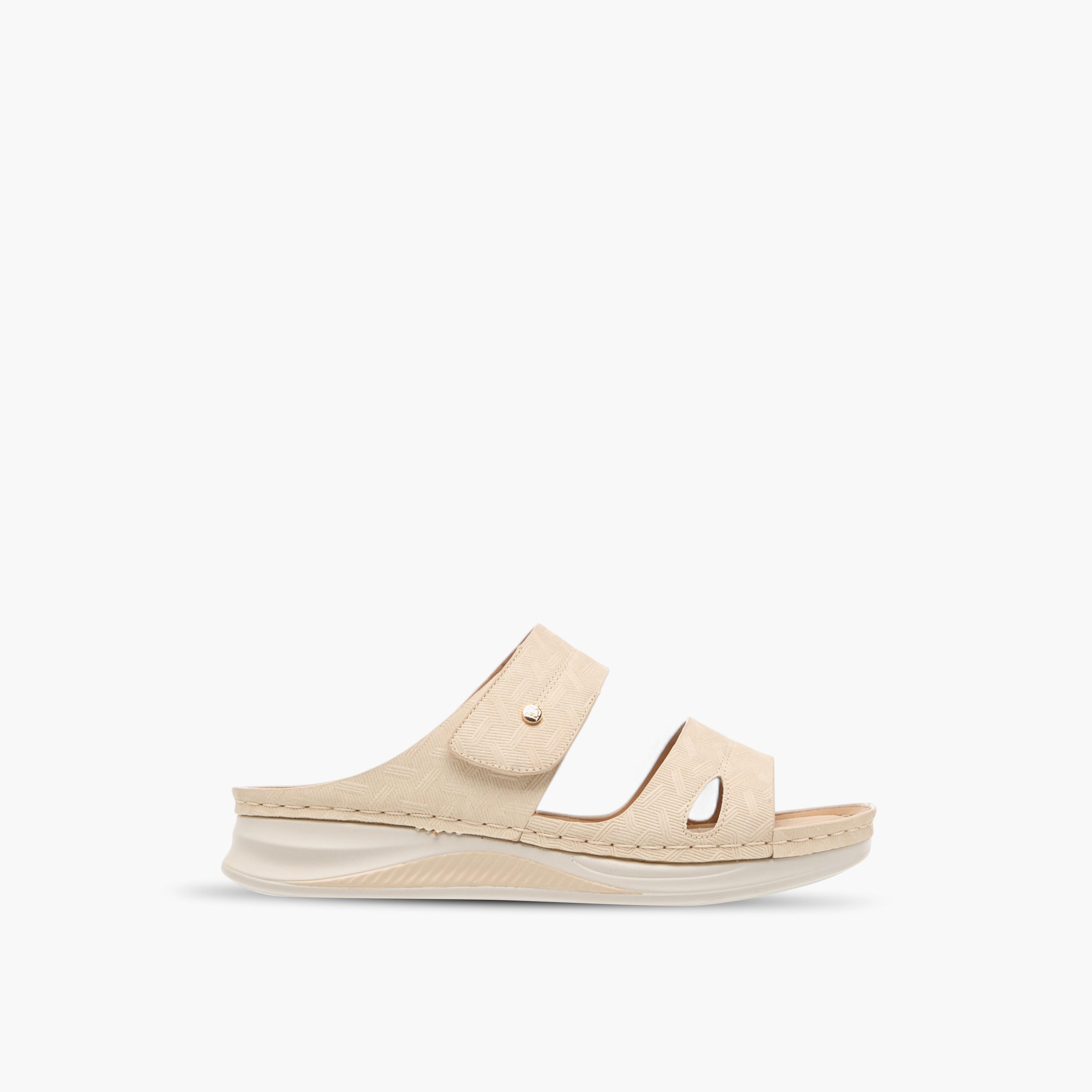 Flora Bella Stich Detail Slip-On Comfort Sandals-women-shoes-flats-sandals-image-3