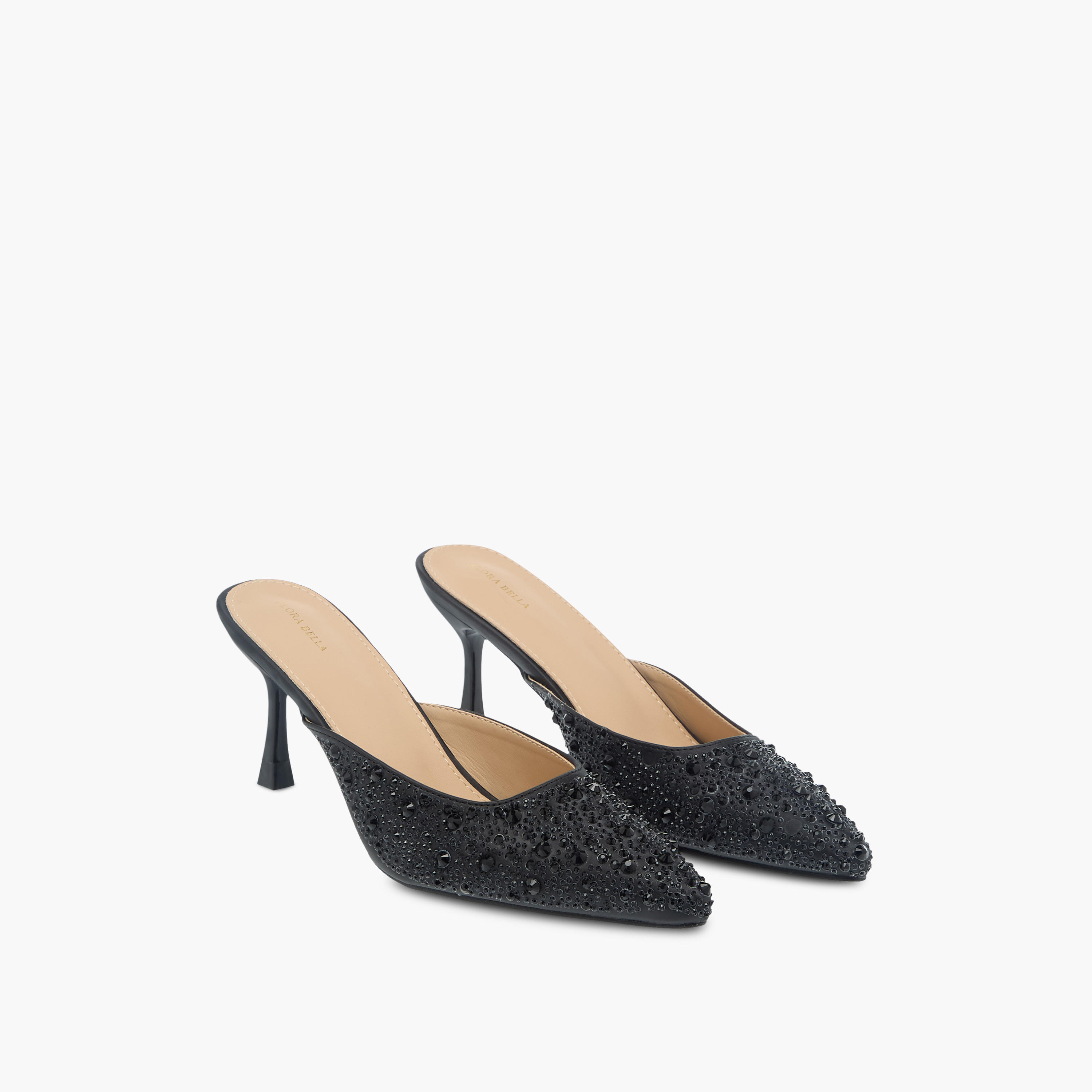 Flora Bella Metallic Slip-On Crystal Sandals-women-shoes-heels-image-1