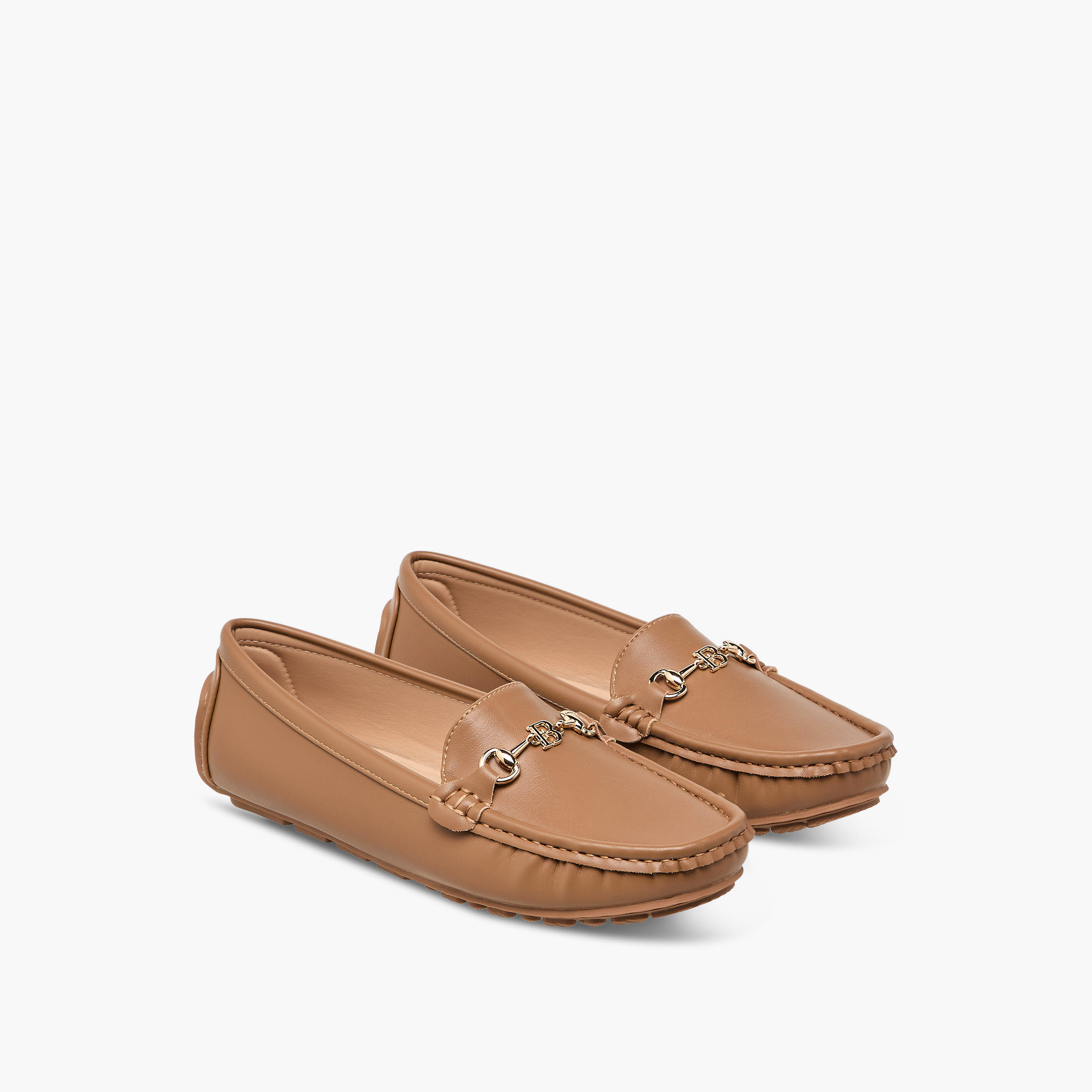 Flora Bella Metal Accent Slip-On Loafers-women-shoes-loafersandmoccasins-image-1