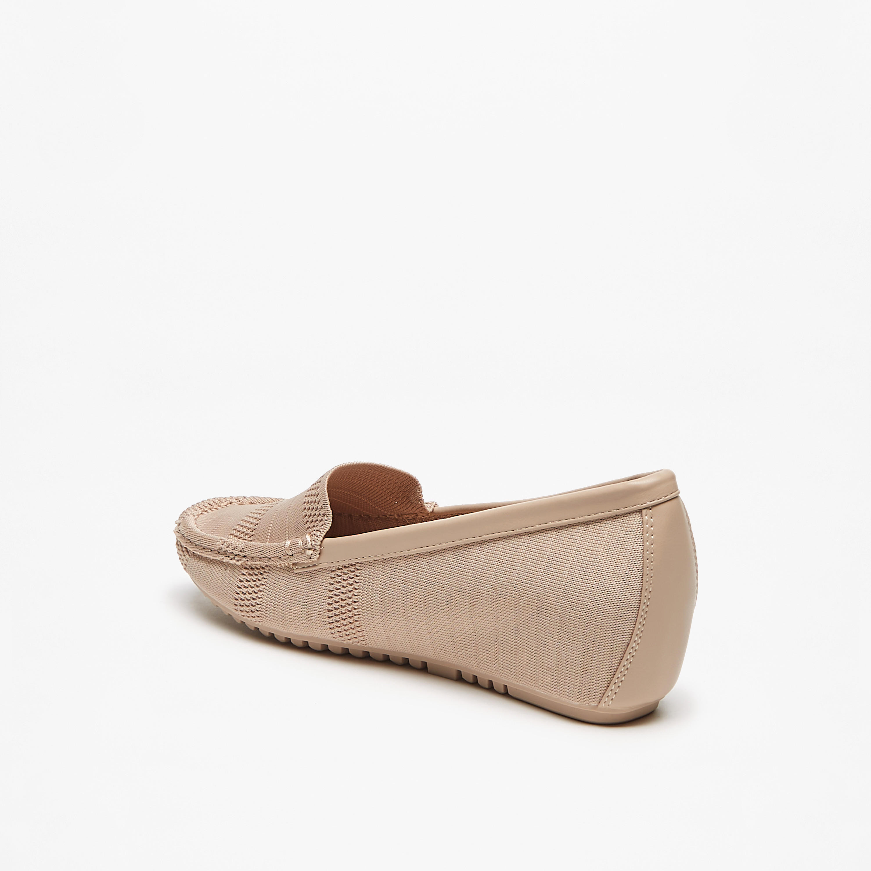 Flora Bella Textured Loafers with Wedge Heels-women-shoes-loafersandmoccasins-image-2