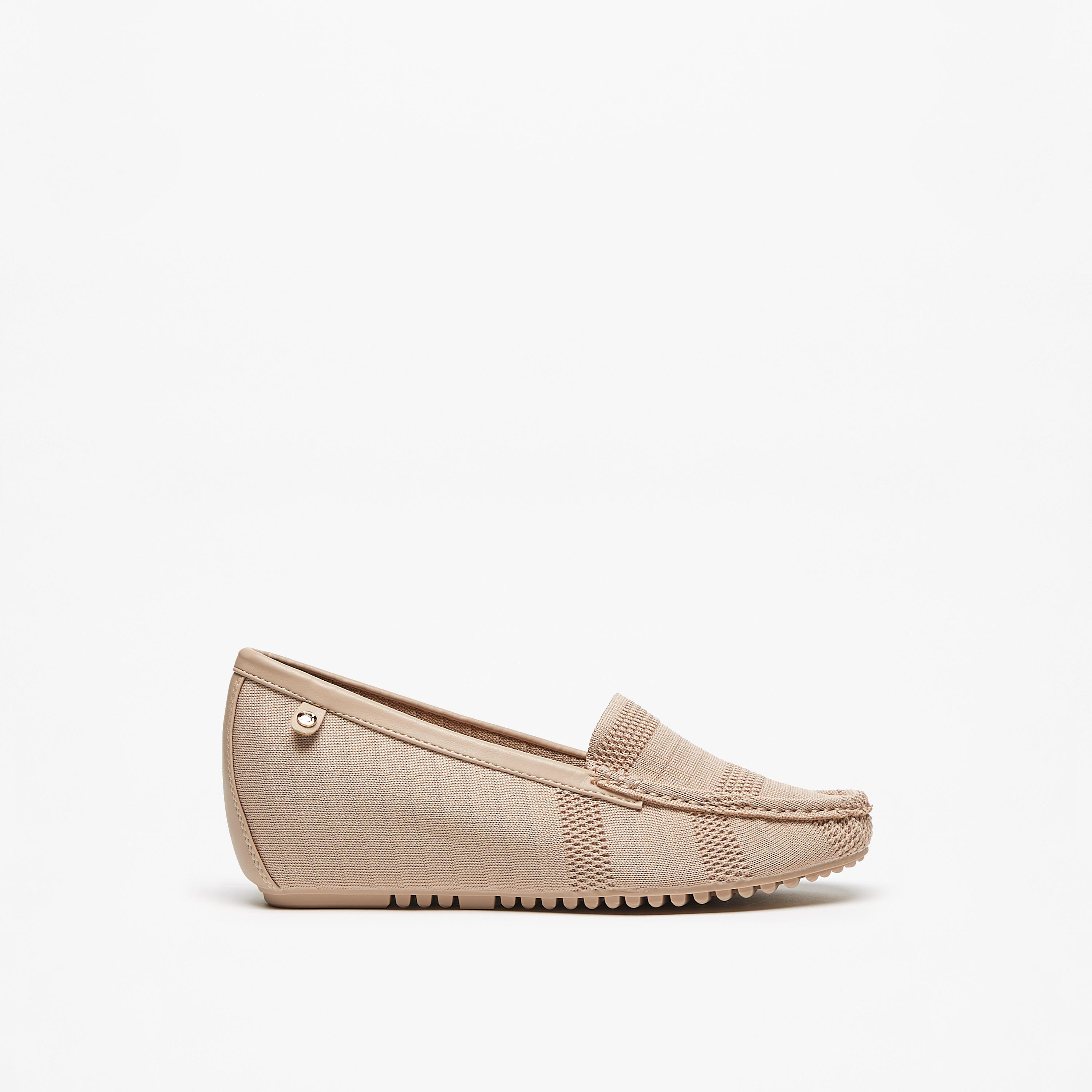 Flora Bella Textured Loafers with Wedge Heels-women-shoes-loafersandmoccasins-image-3