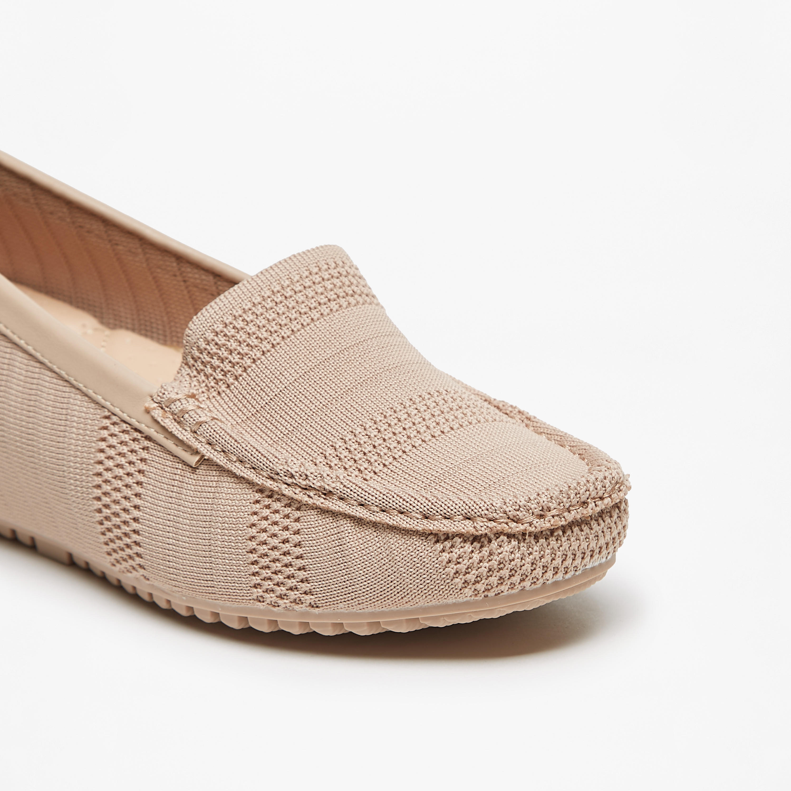Flora Bella Textured Loafers with Wedge Heels-women-shoes-loafersandmoccasins-image-5