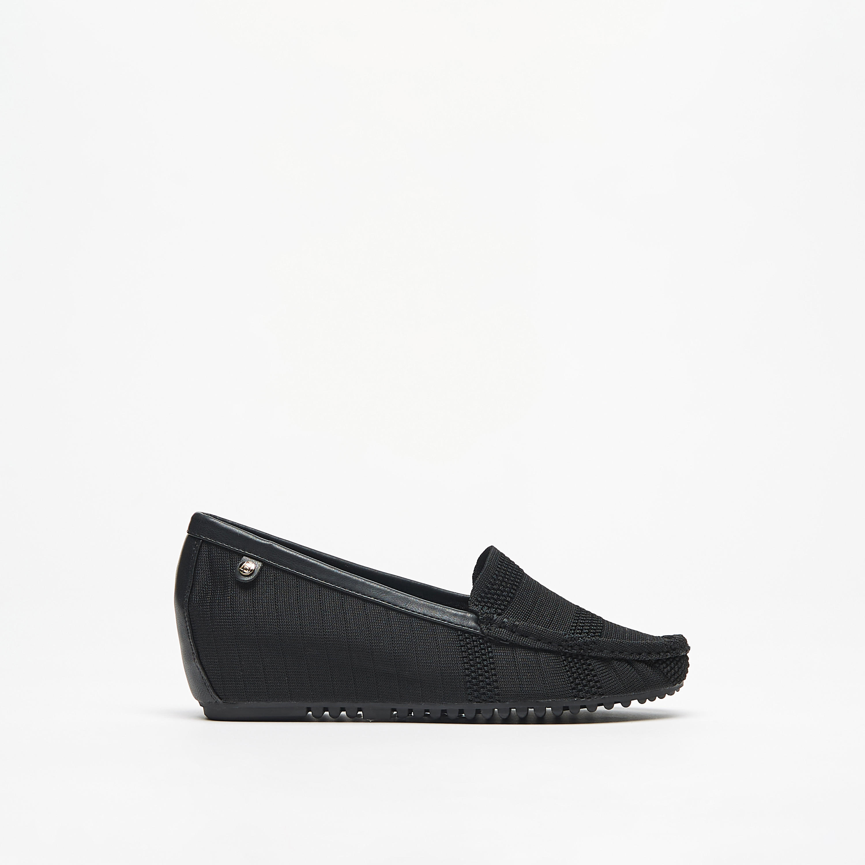 Flora Bella Textured Loafers with Wedge Heels-women-shoes-loafersandmoccasins-image-3