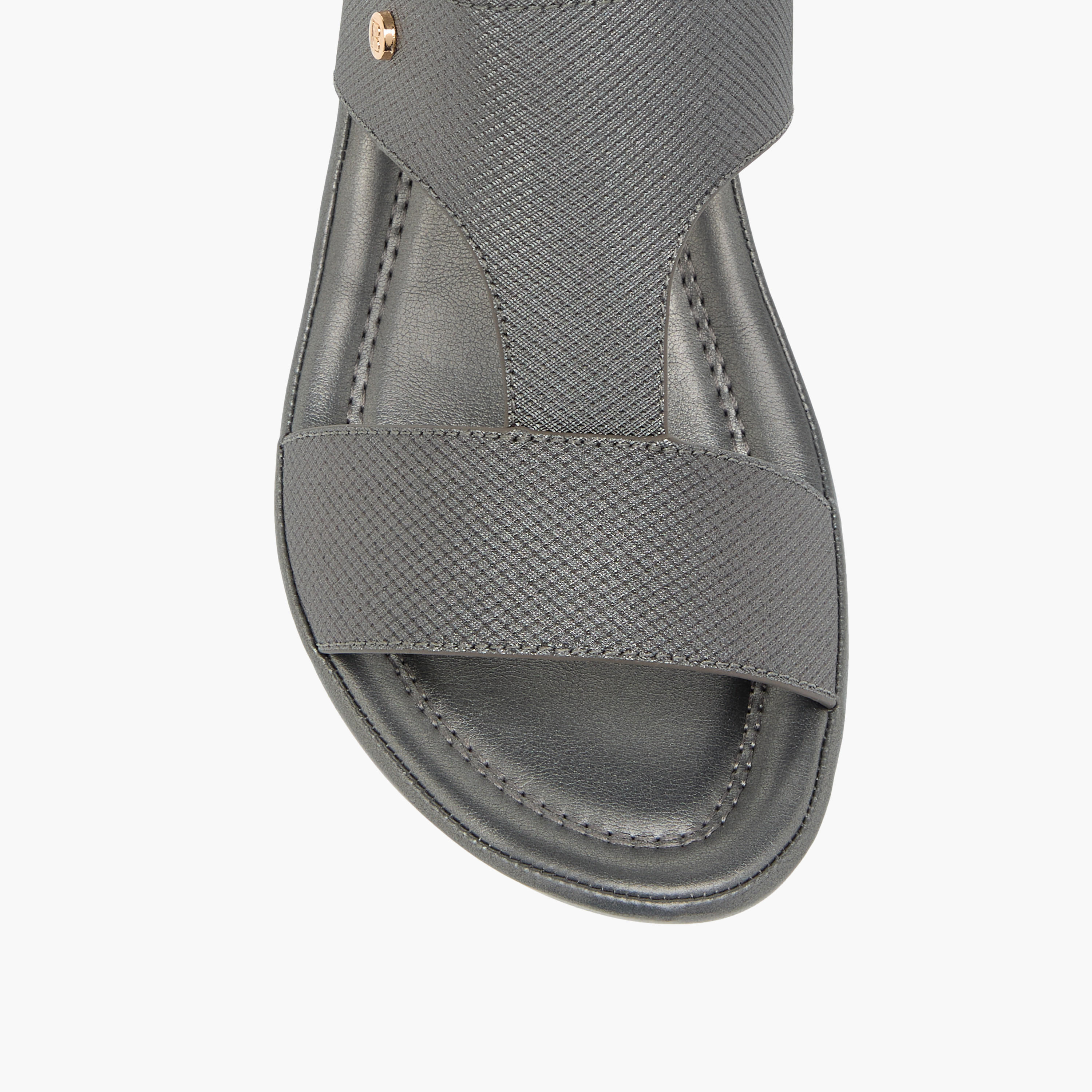 Flora Bella Textured Slip-On Comfort Sandals with Block Heels-women-shoes-sandals-heeled-image-4