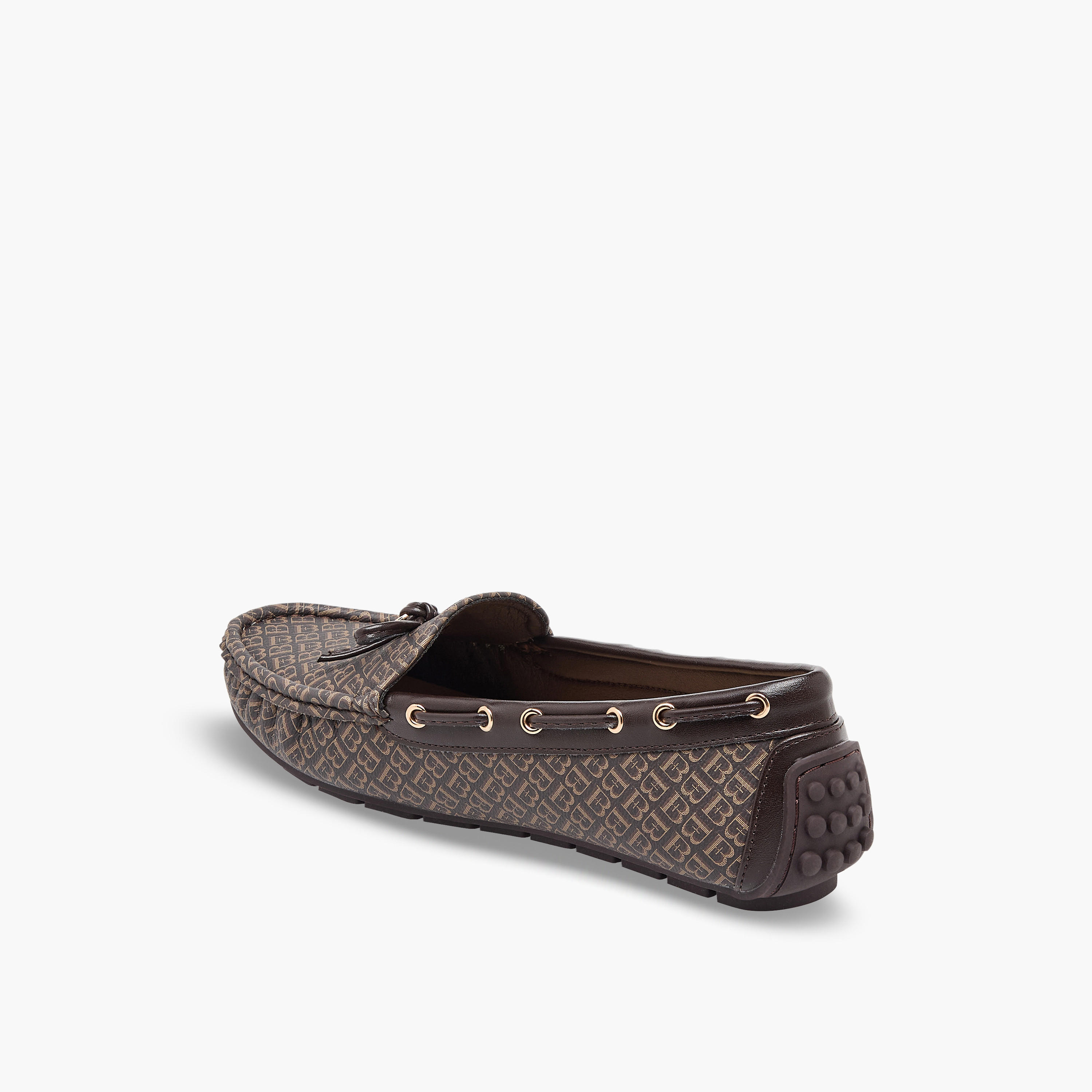 Flora Bella Women Monogram Print Loafers-women-shoes-flats-moccasins-image-5