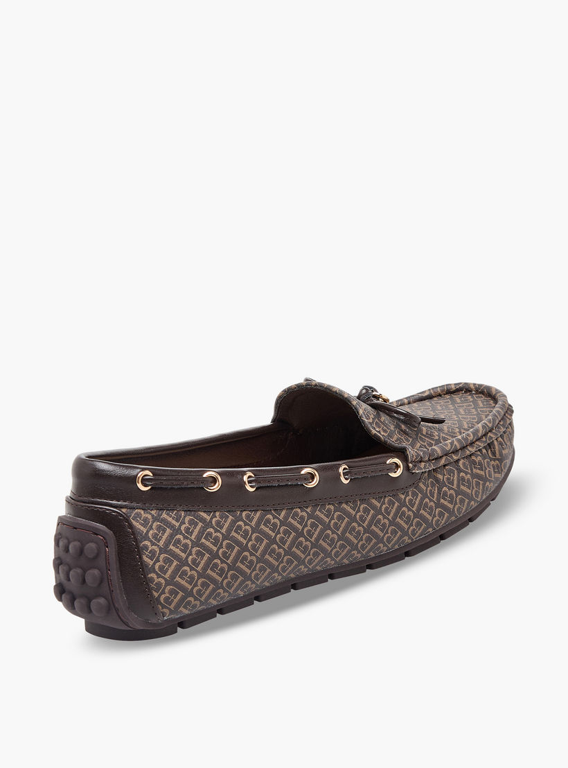 Flora Bella Women Monogram Print Loafers-women-shoes-flats-moccasins-image-6