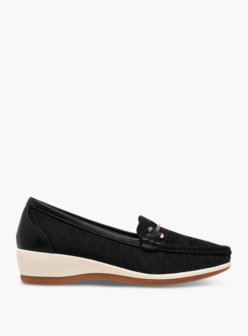 Flora Bella Metal Accent Slip-On Wedge Heel Loafers-women-shoes-loafersandmoccasins-image-3