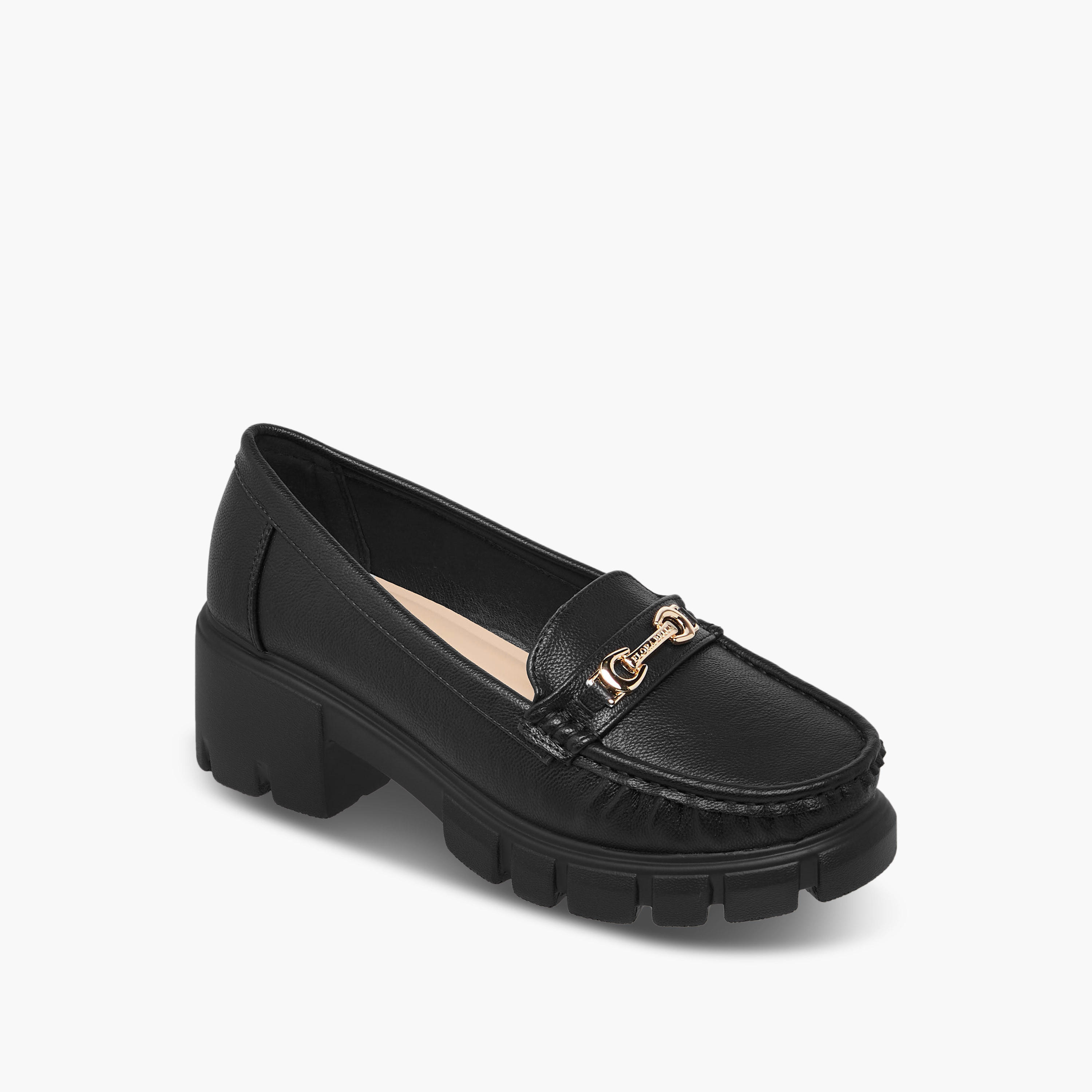 Flora Bella Women Metallic Detail Block Heel Loafers-women-shoes-loafersandmoccasins-image-2