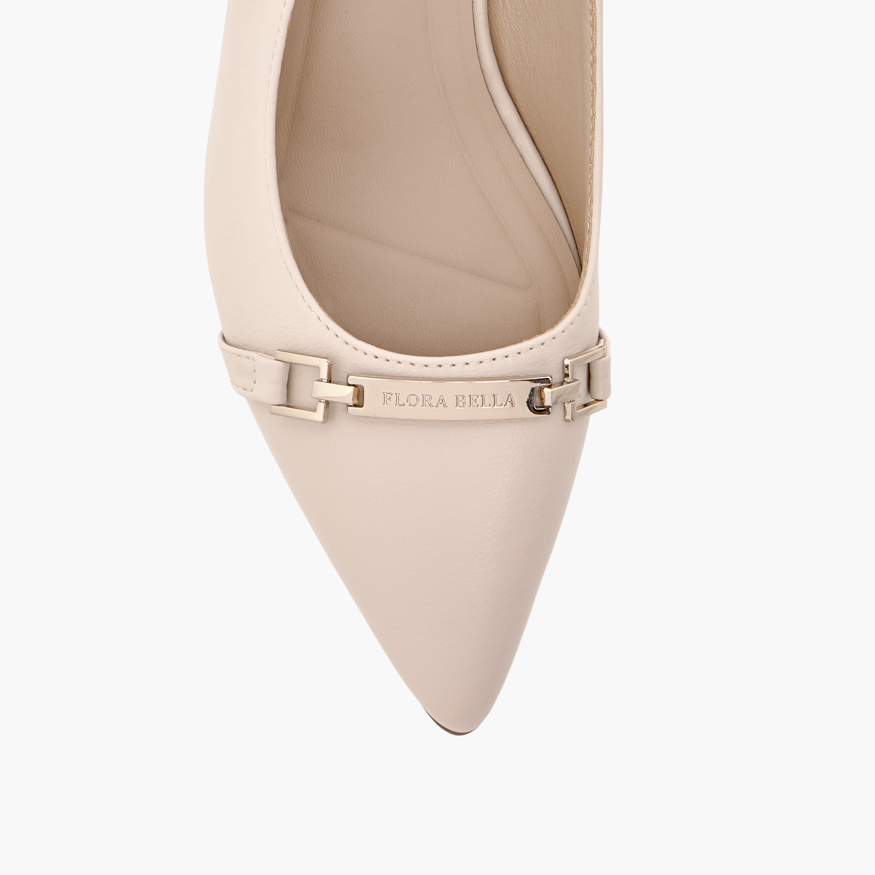 حذاء بحزام خلفي وكعب واسع وزينة ميتاليك من فلورا بيلا-women-shoes-heels-image-9