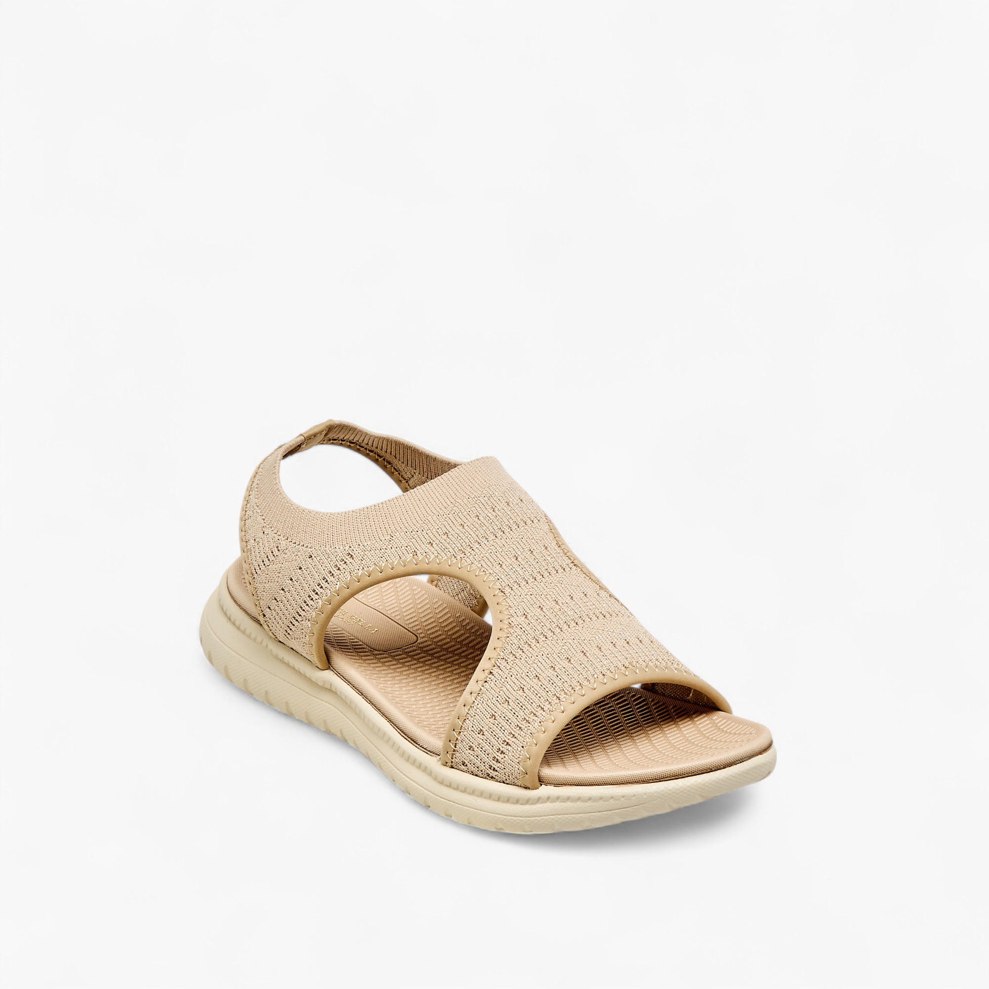 Flora Bella Textured Comfort Sandals with Backstrap-women-shoes-flats-sandals-image-2