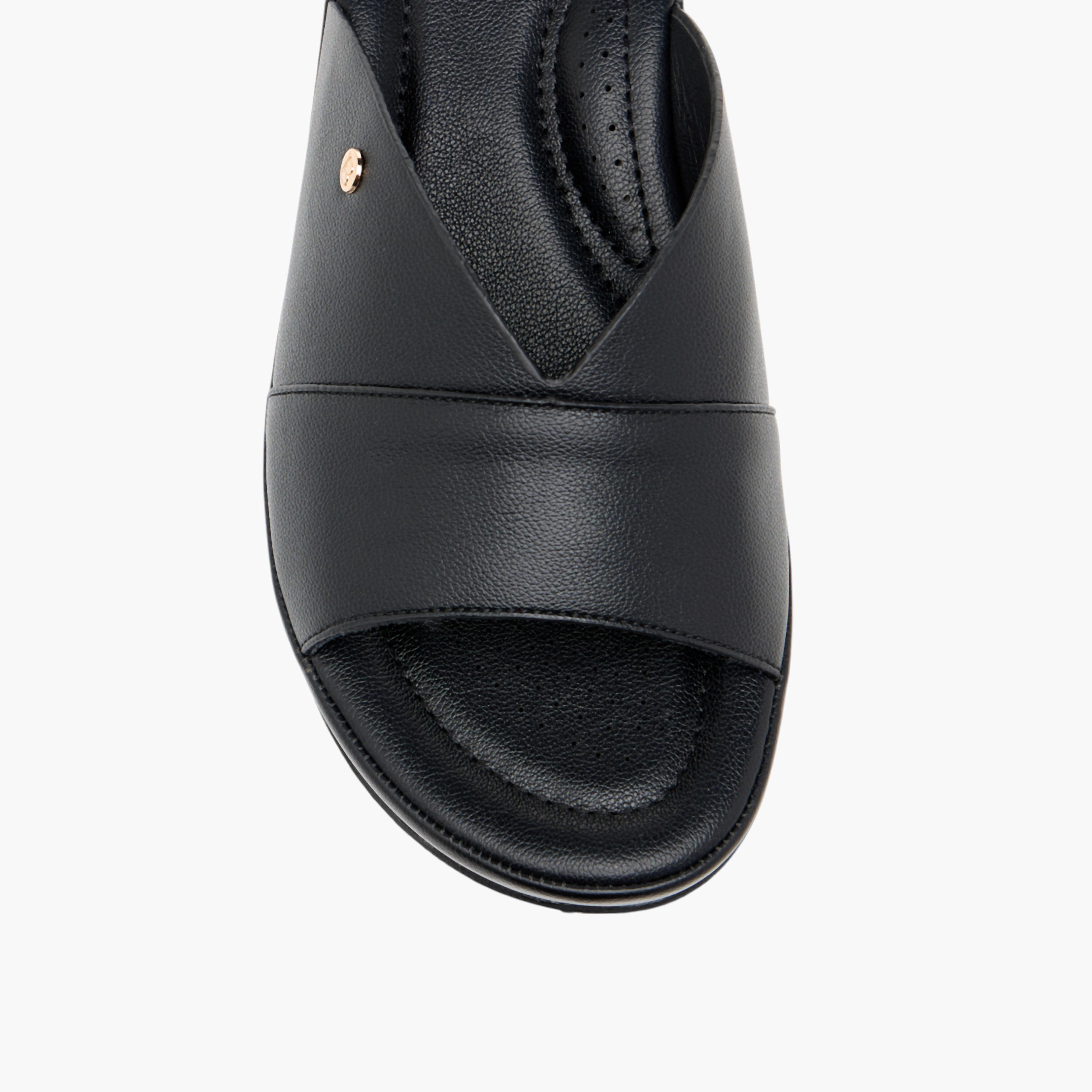 صندل مريح سادة سهل الارتداء بمقدمة مفتوحة من فلورا بيلا-women-shoes-flats-sandals-image-4