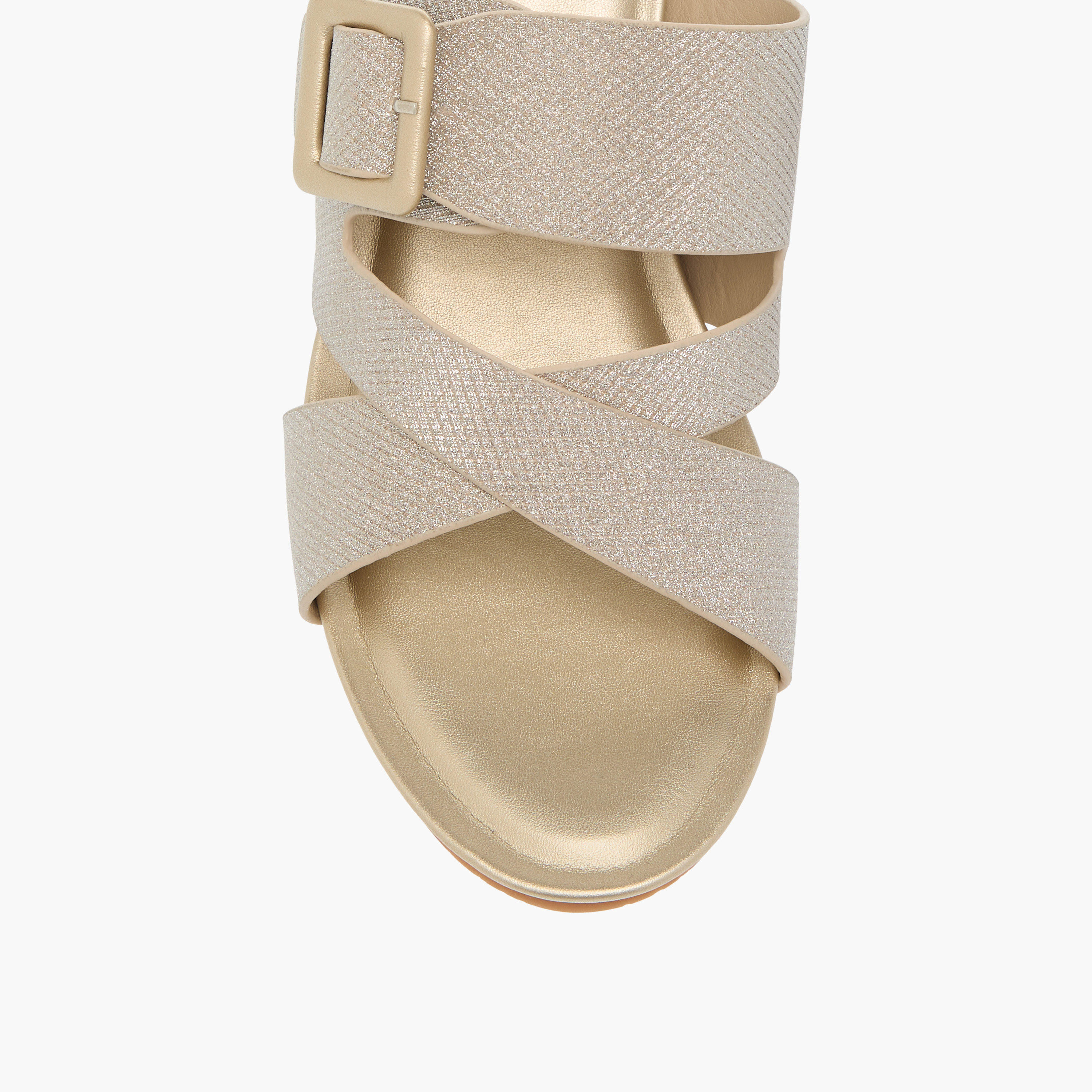Flora Bella Textured Slip-On Comfort Sandals with Wedge Heels-women-shoes-sandals-heeled-image-4
