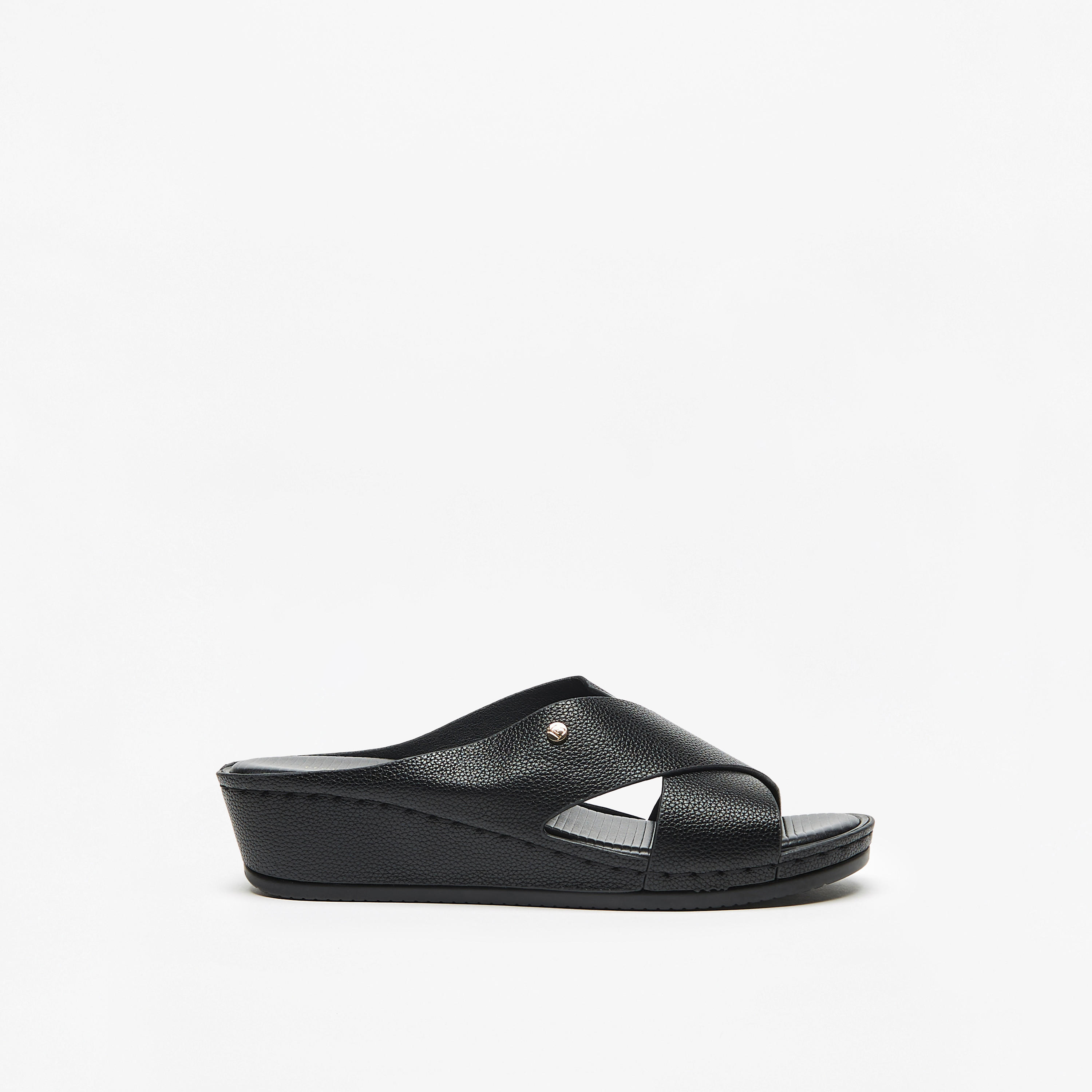 صندل سهل الارتداء بحزام متقاطع وكعب سميك وطبعات شعار من فلورا بيلا-women-shoes-sandals-heeled-image-8
