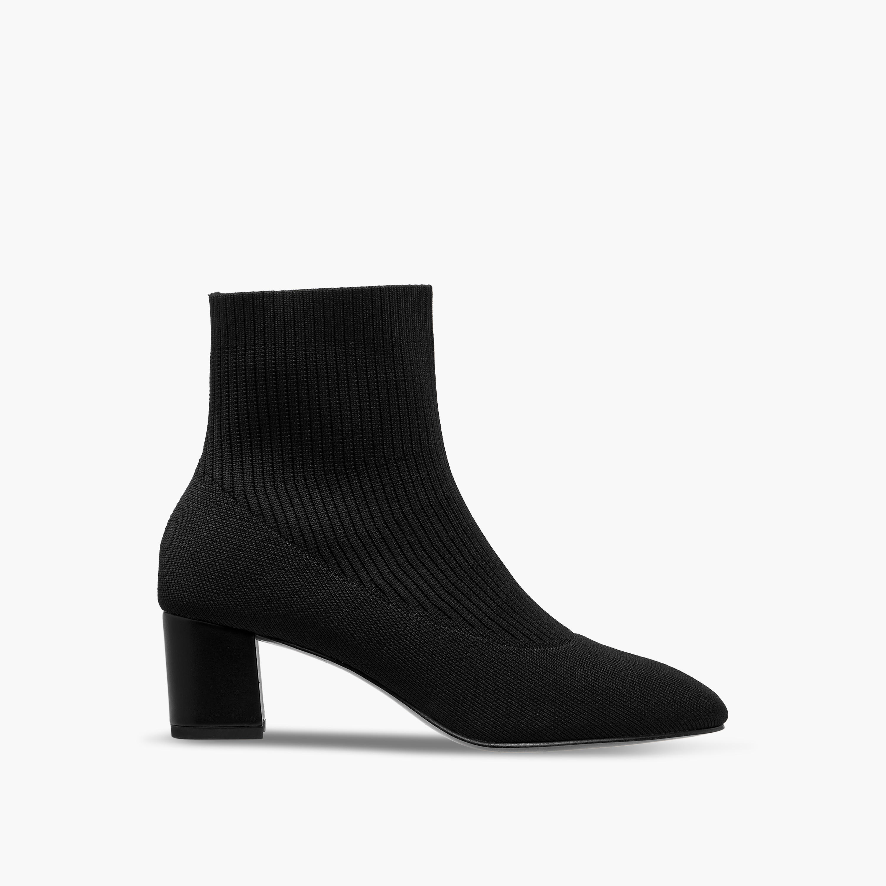 Flora Bella Ribbed Ankle Boots with Block Heels-women-shoes-boots-image-3
