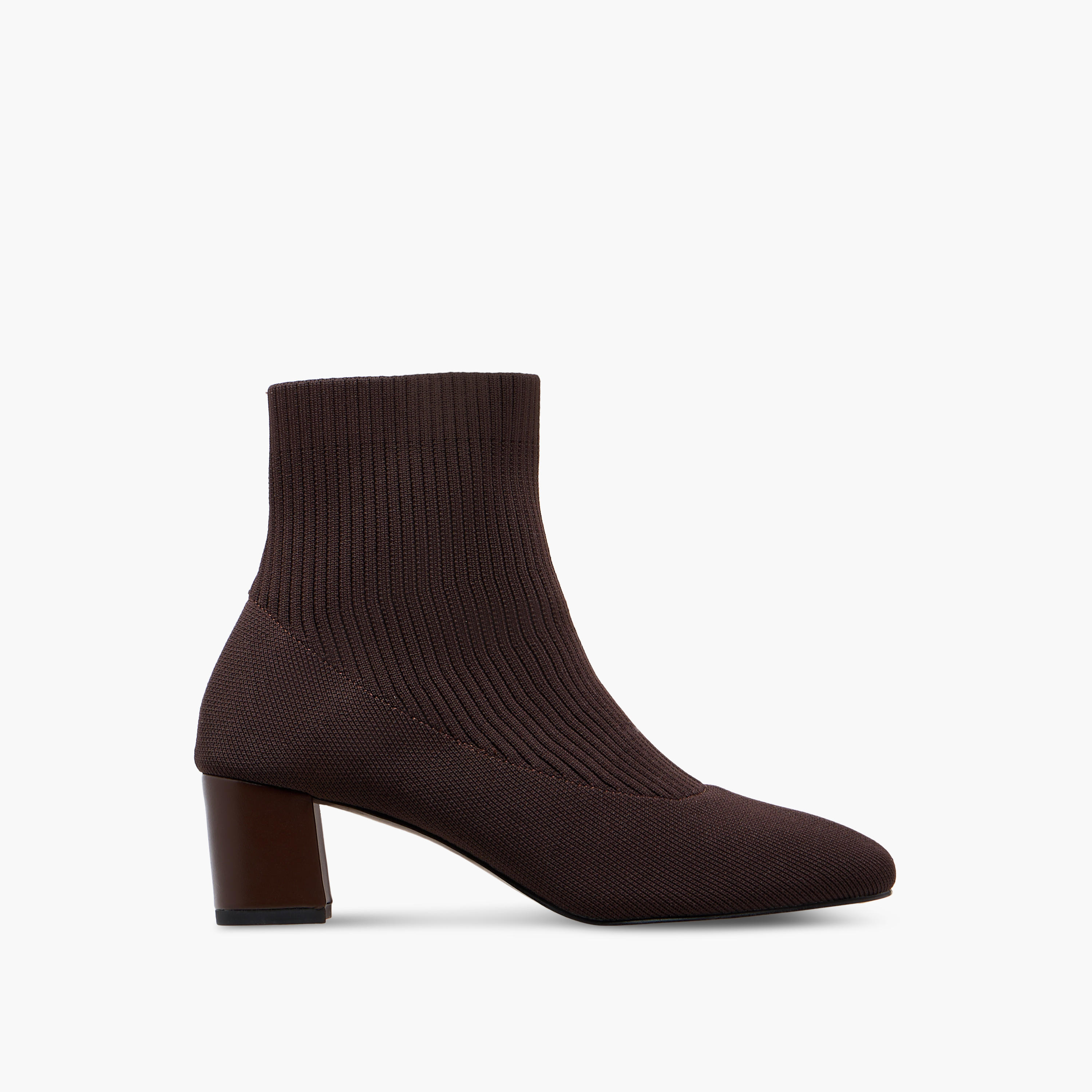 Flora Bella Ribbed Ankle Boots with Block Heels-women-shoes-boots-image-3