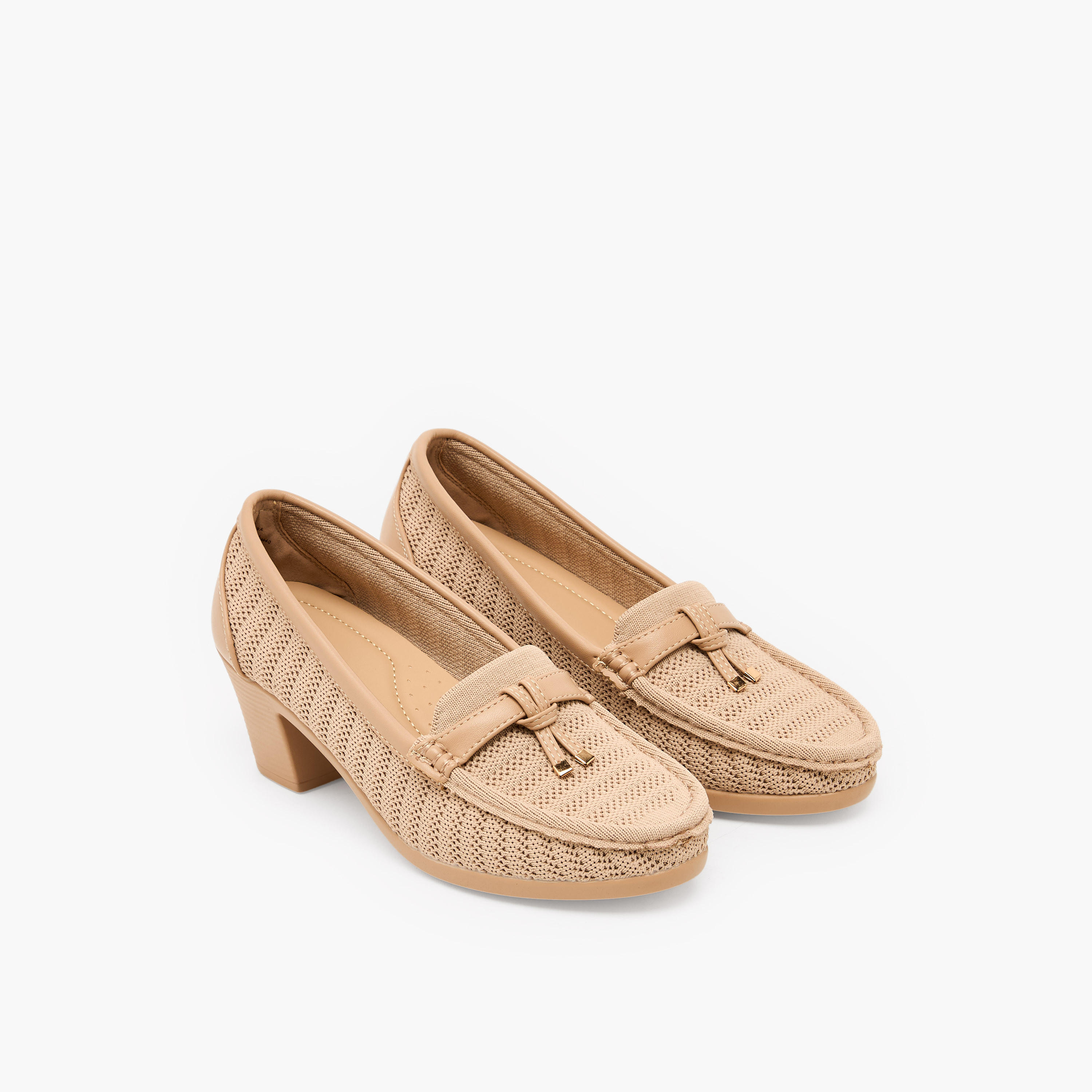 حذاء لوفر بكعب عريض للنساء من فلورا بيلا-women-shoes-heels-image-1