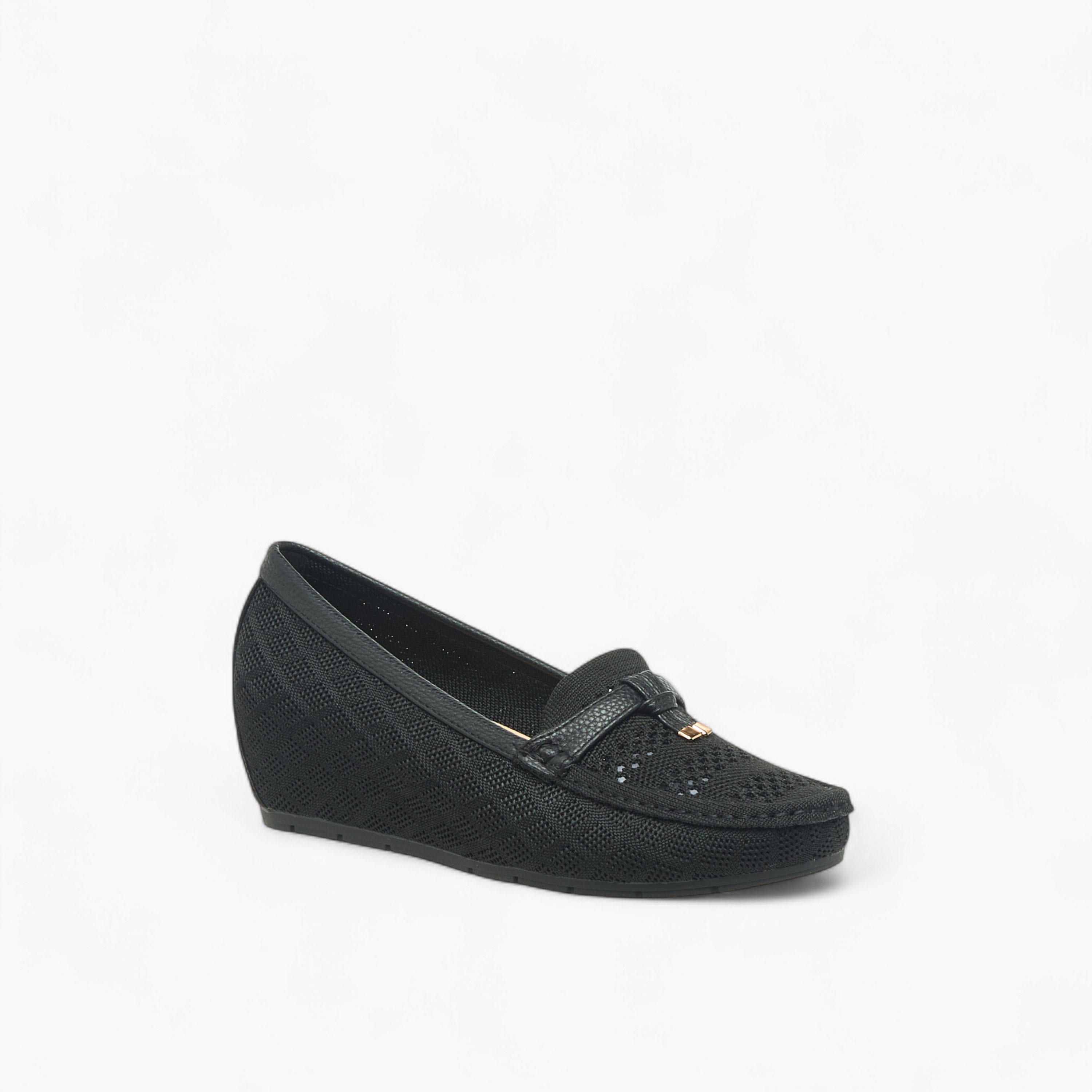 Flora Bella Women Knit Detail Wedge Heel Loafers-women-shoes-loafersandmoccasins-image-2