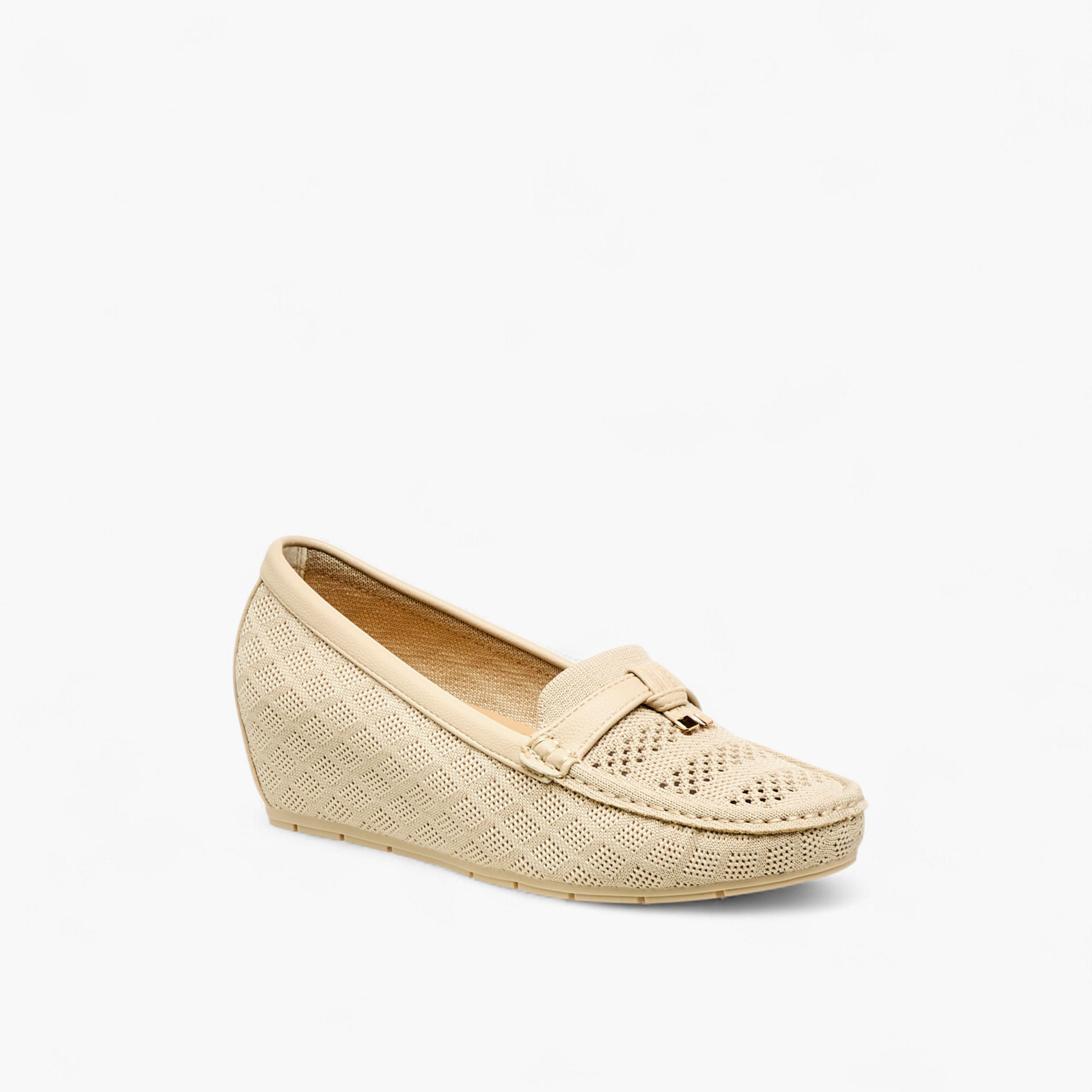 Flora Bella Women Knit Detail Wedge Heel Loafers-women-shoes-loafersandmoccasins-image-2