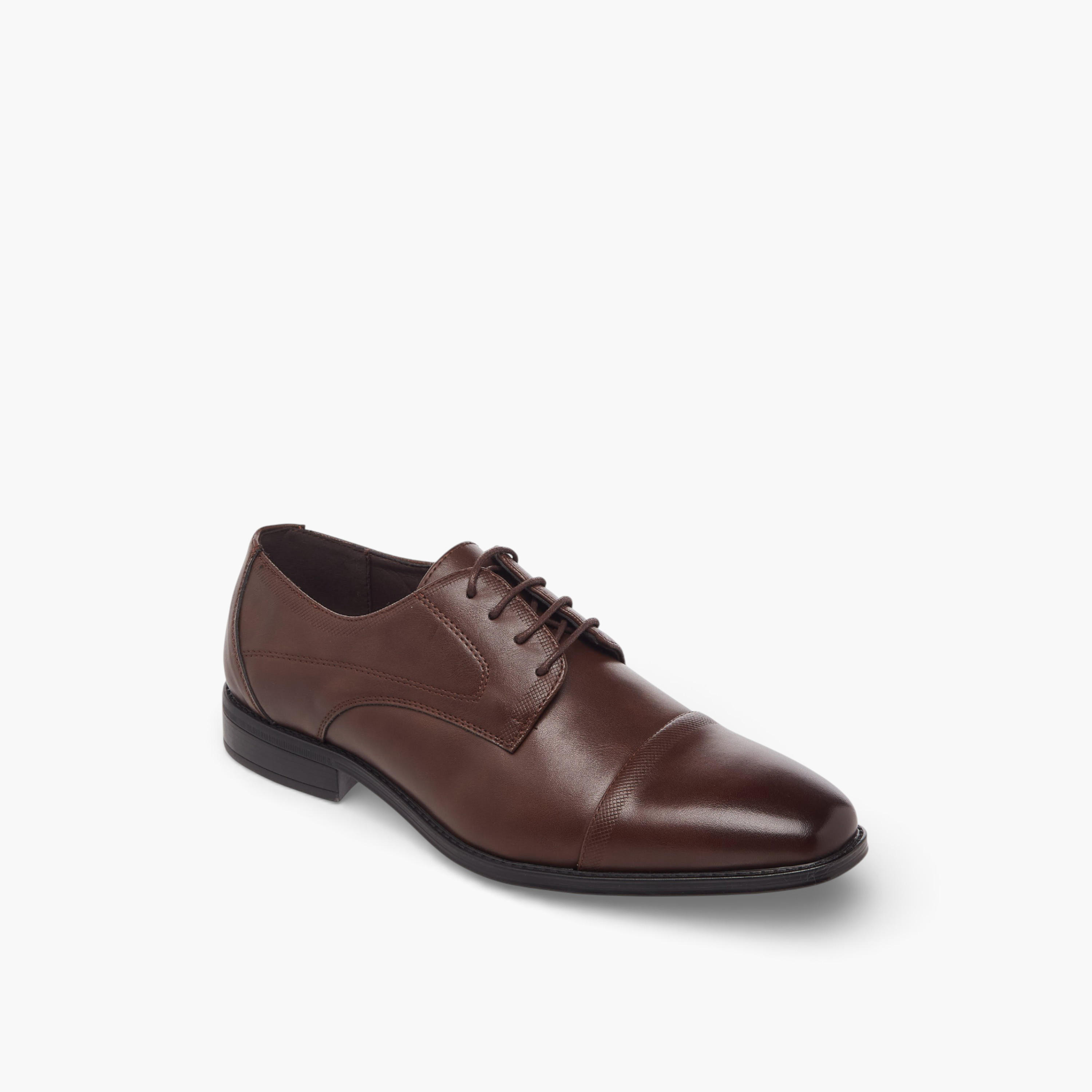 LBL by Shoexpress Men Lace-Up Derby Shoes-men-shoes-formalshoes-image-2