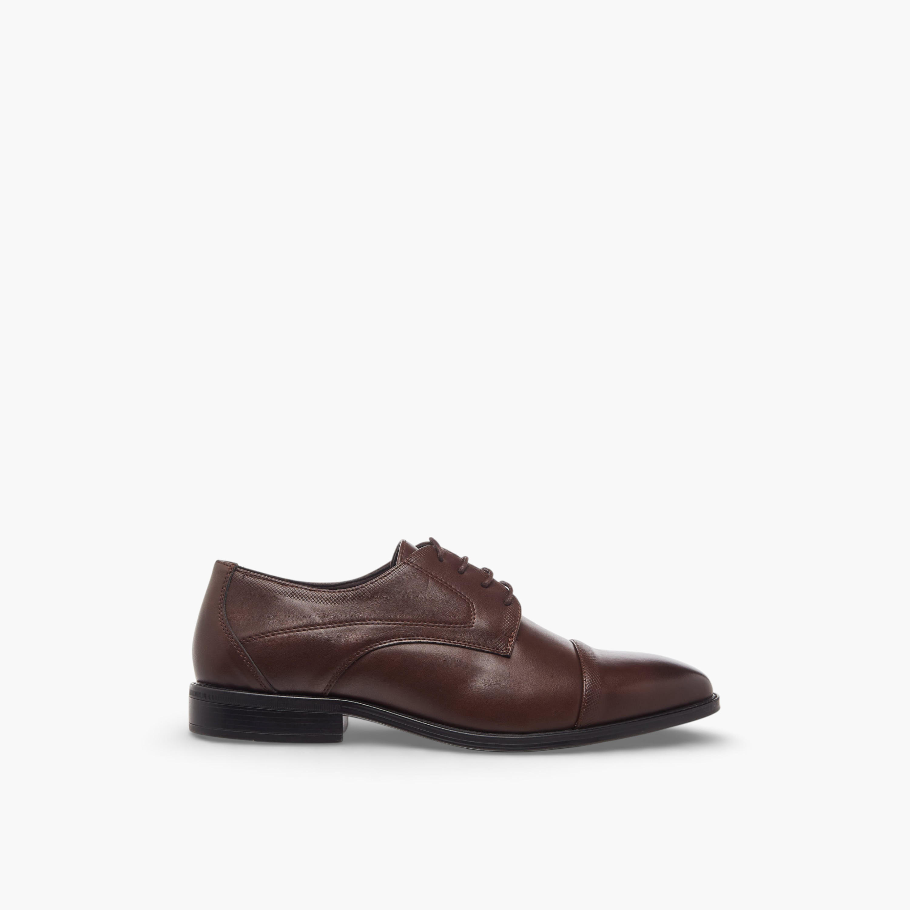 LBL by Shoexpress Men Lace-Up Derby Shoes-men-shoes-formalshoes-image-3